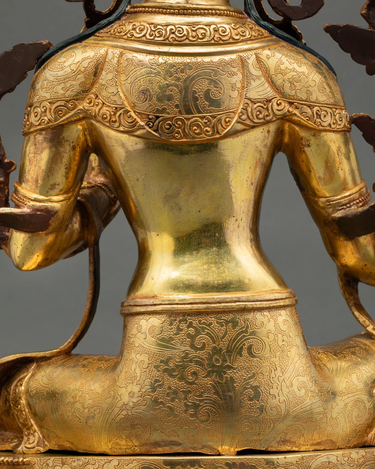 Green Tara Statue | Authentic Buddhist Artwork from Nepal