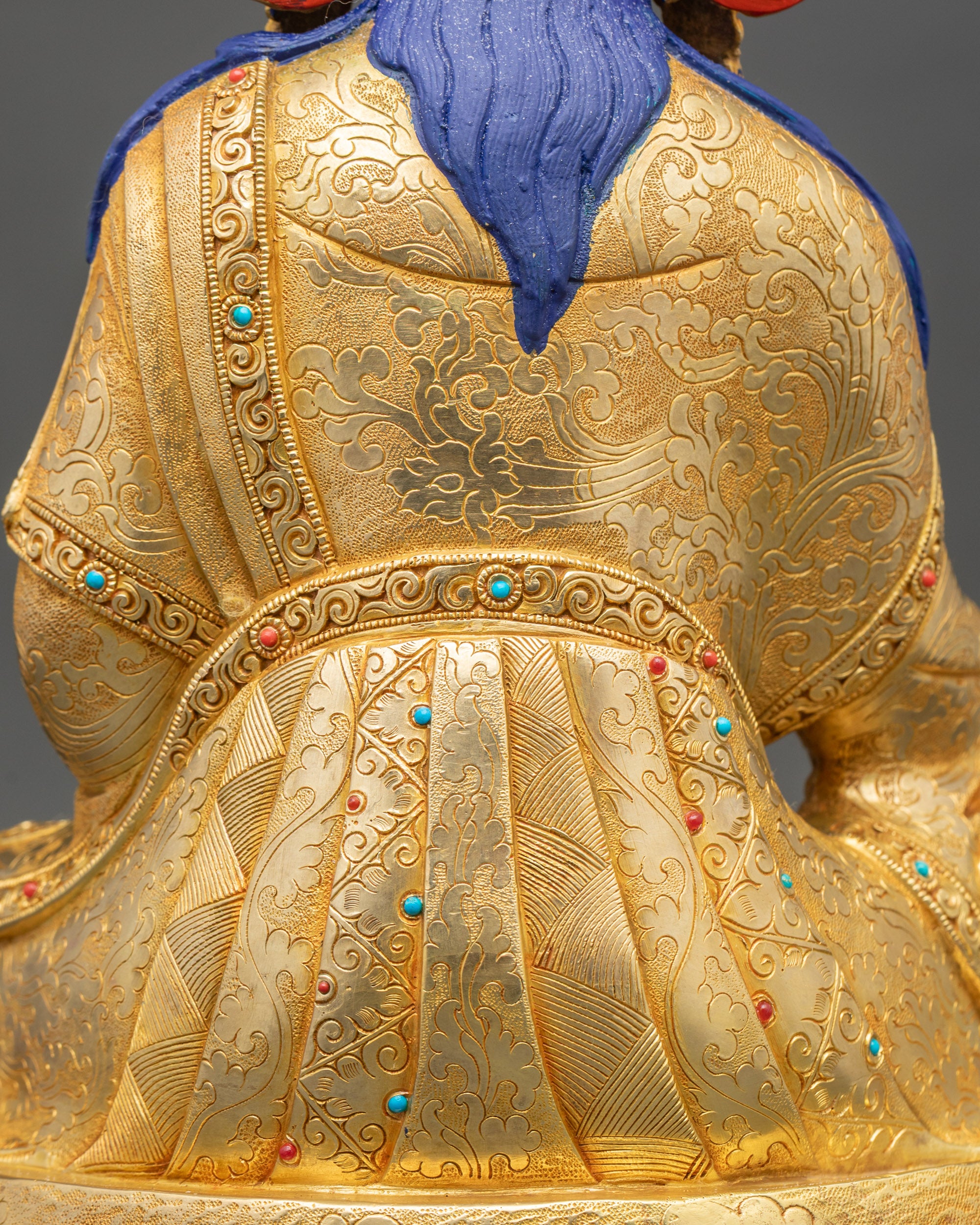 Guru Rinpoche Statue | Handicrafted Vajrayana Buddhist Sculpture