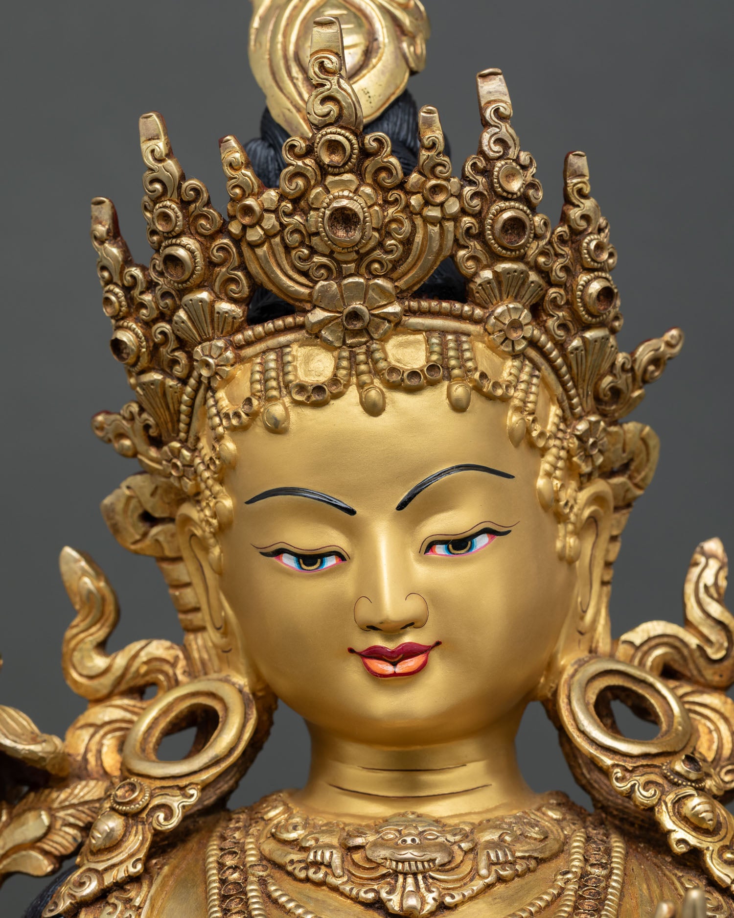 Green Tara Statue - Beloved Female Bodhisattva of Compassion