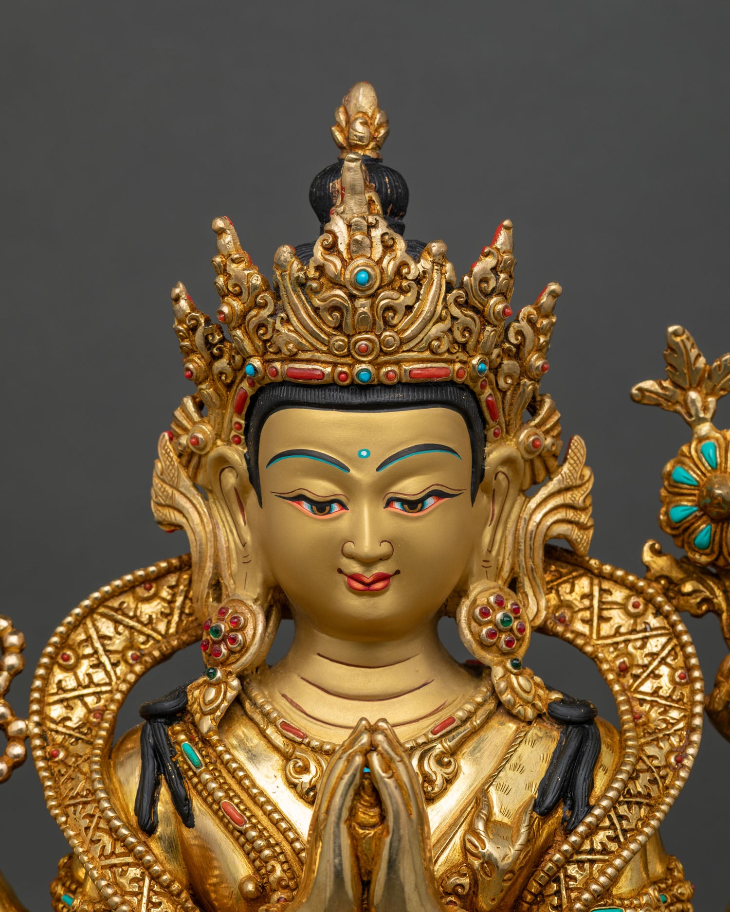 Chenrezig Statue | Handcrafted Tibetan Artwork