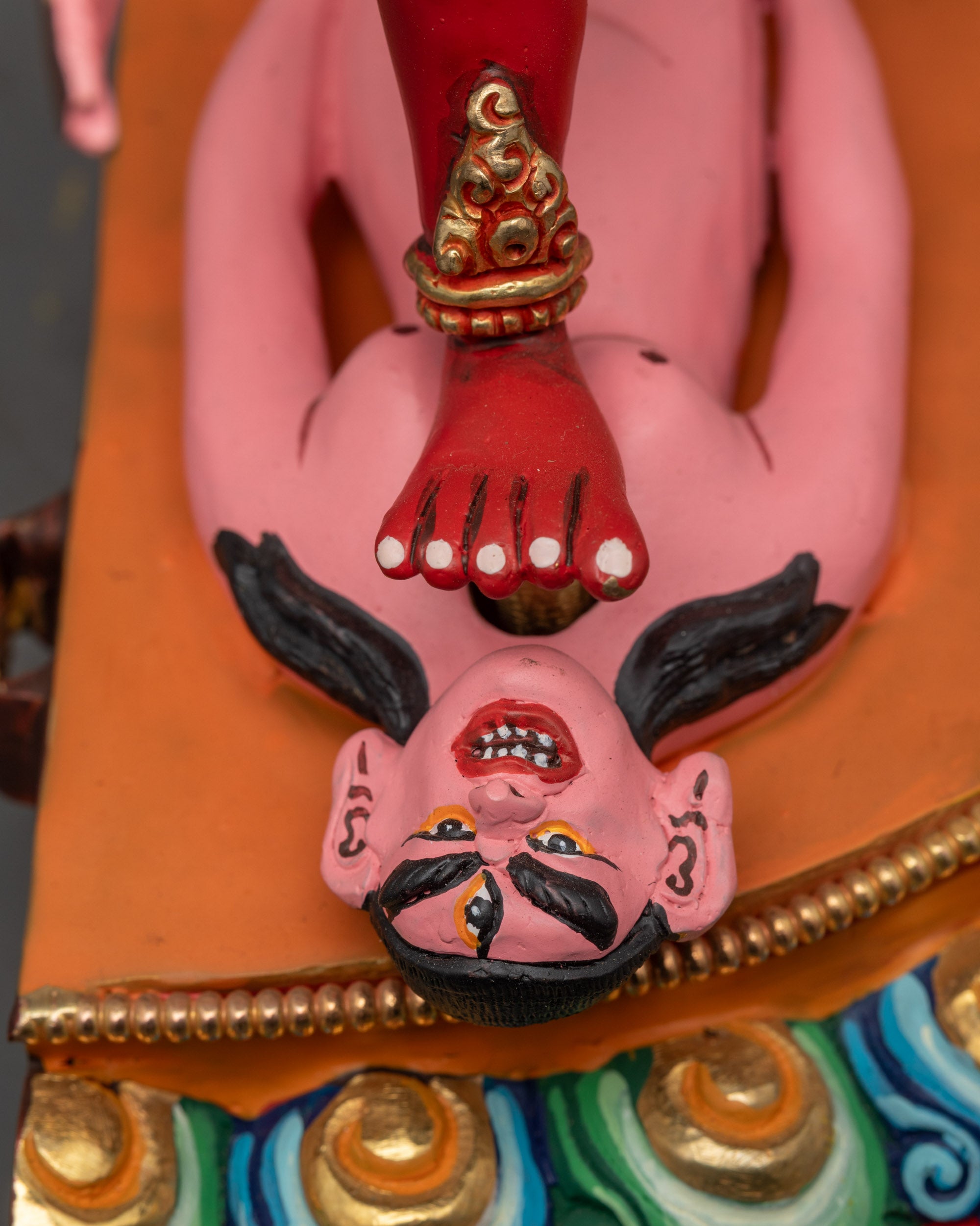 Acrylic Coloured Ekajati Statue | Handmade Wrathful Protector Sculpture