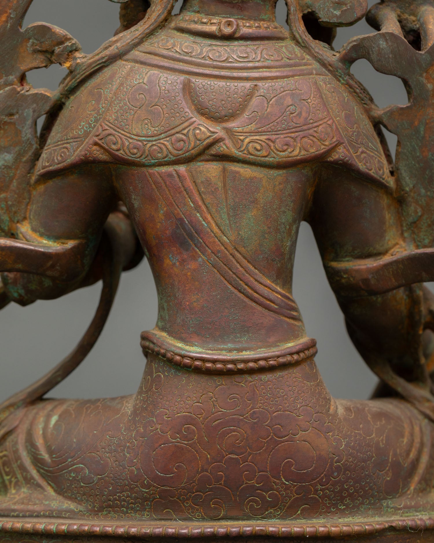 Handmade Green Tara Statue | The Compassionate Mother Tara