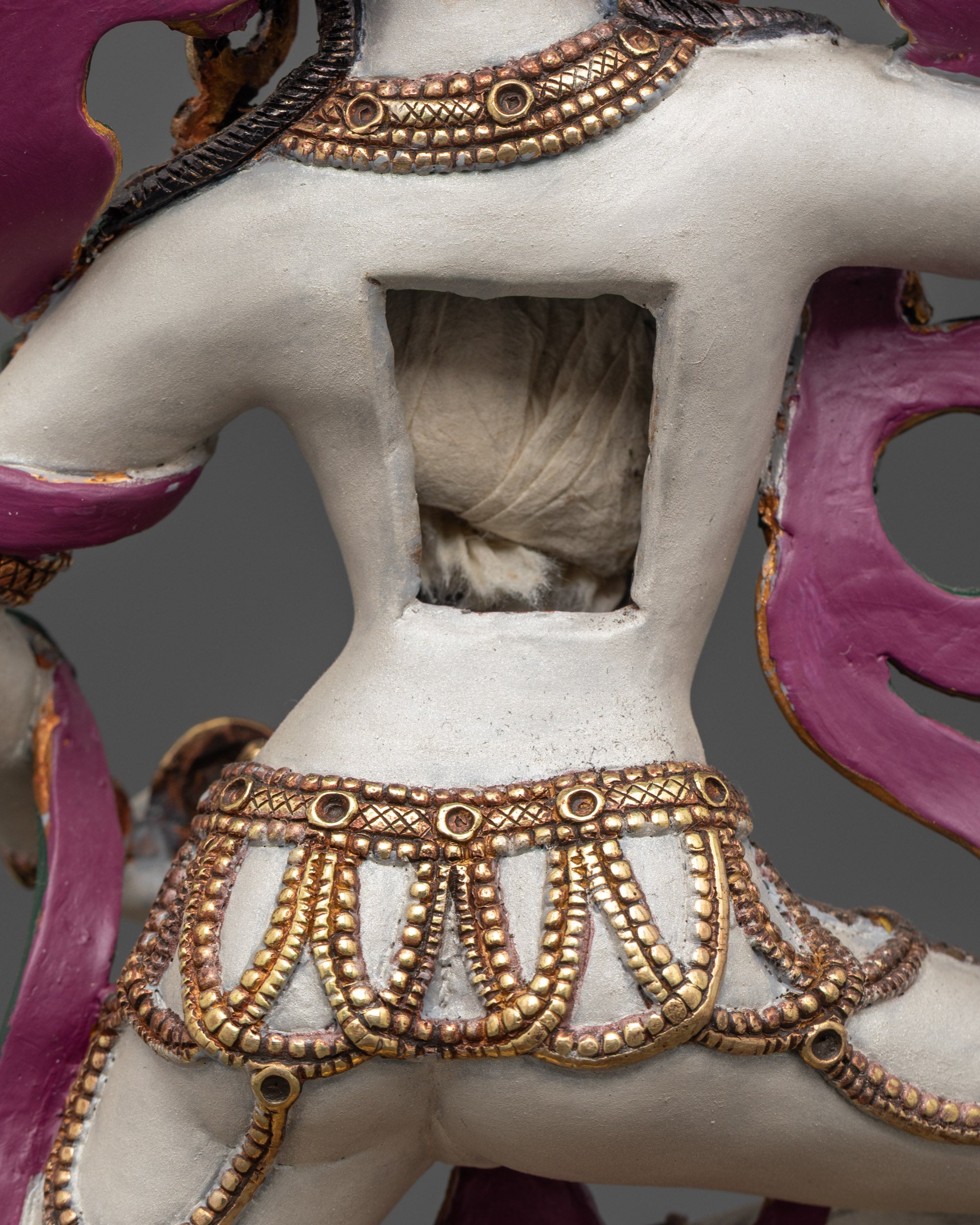 Tibetan Standing Machig Labdron Statue | Enlightened Feminine Energy