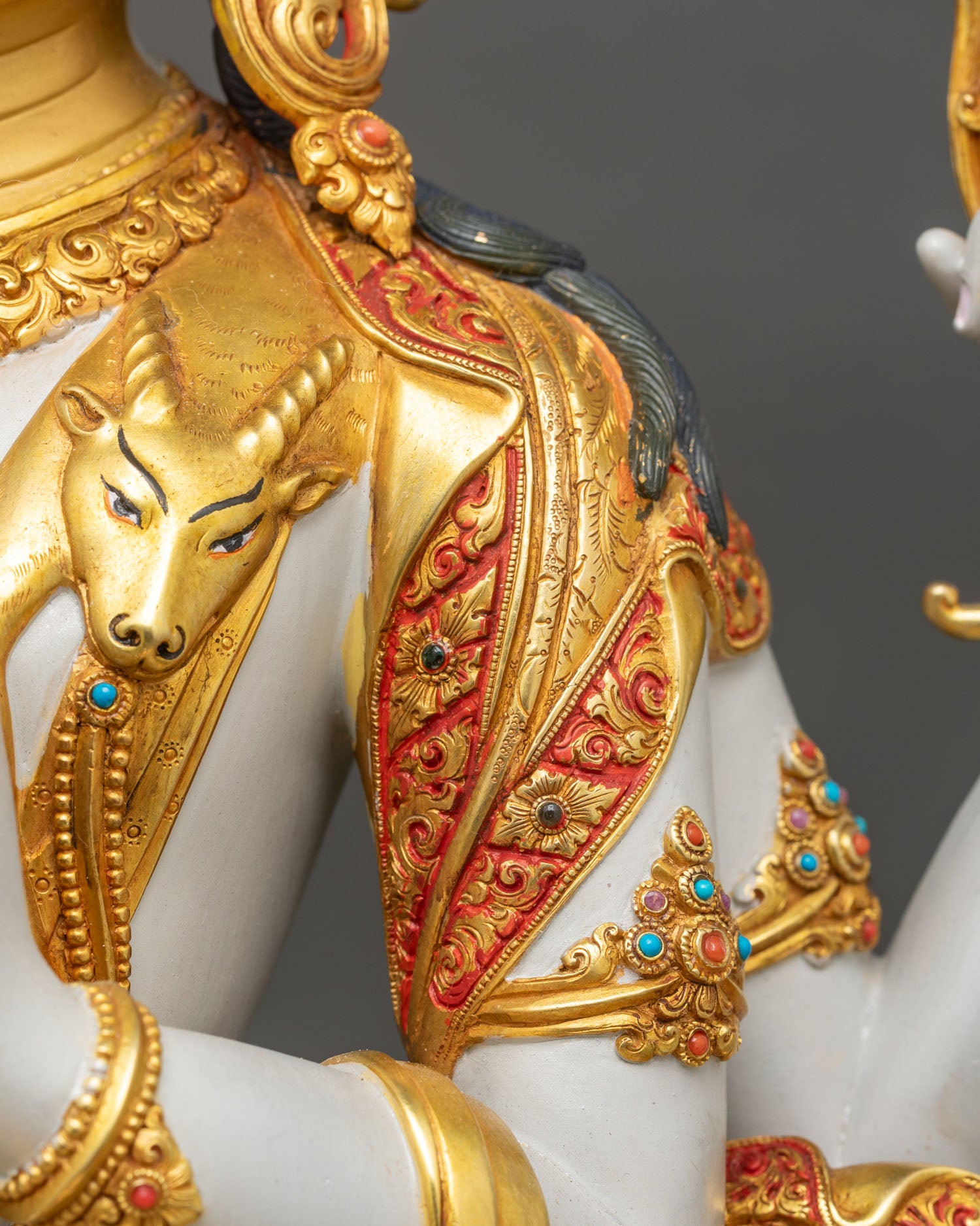 Chenrezig Avalokiteshvara Statue – Handmade in Nepal