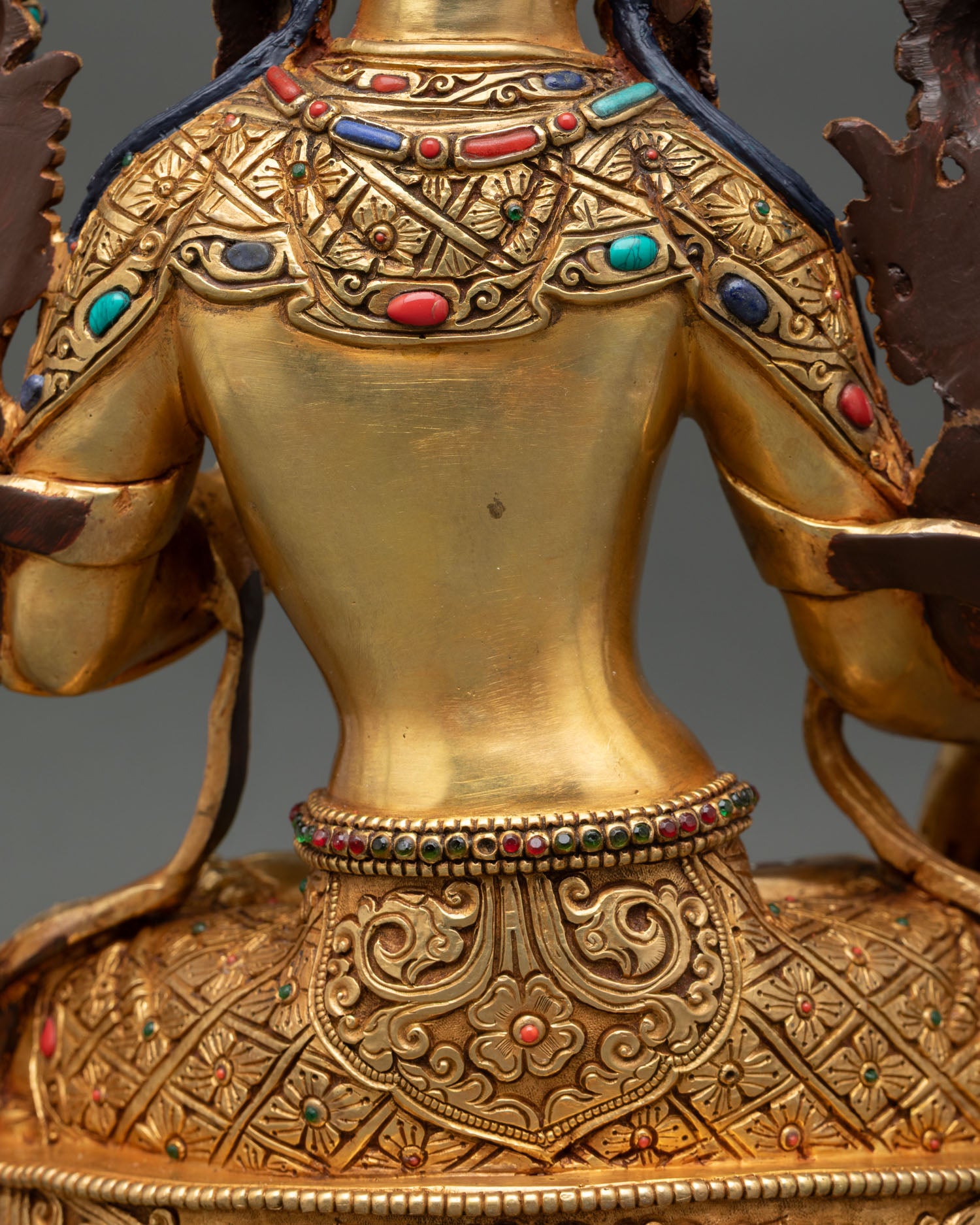 Handmade Drolma Karmo Sculpture | Enlightened Mother Tara Statue