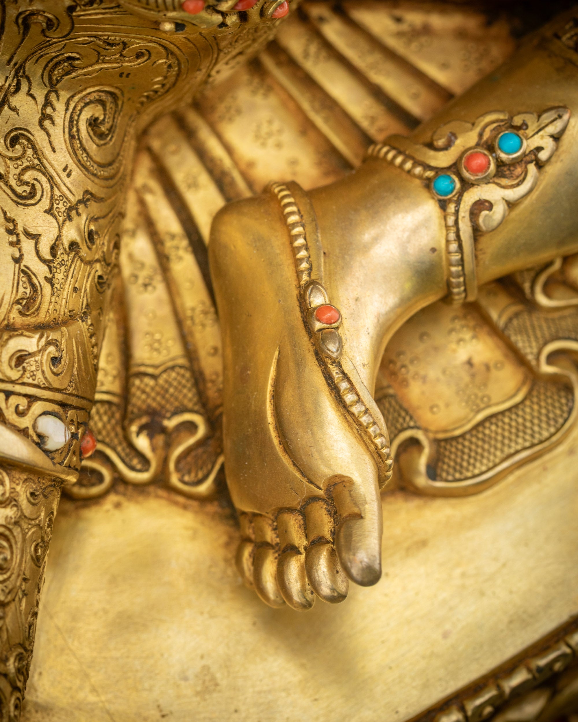 Green Tara Statue | High-Quality Buddhist Artwork for Meditation