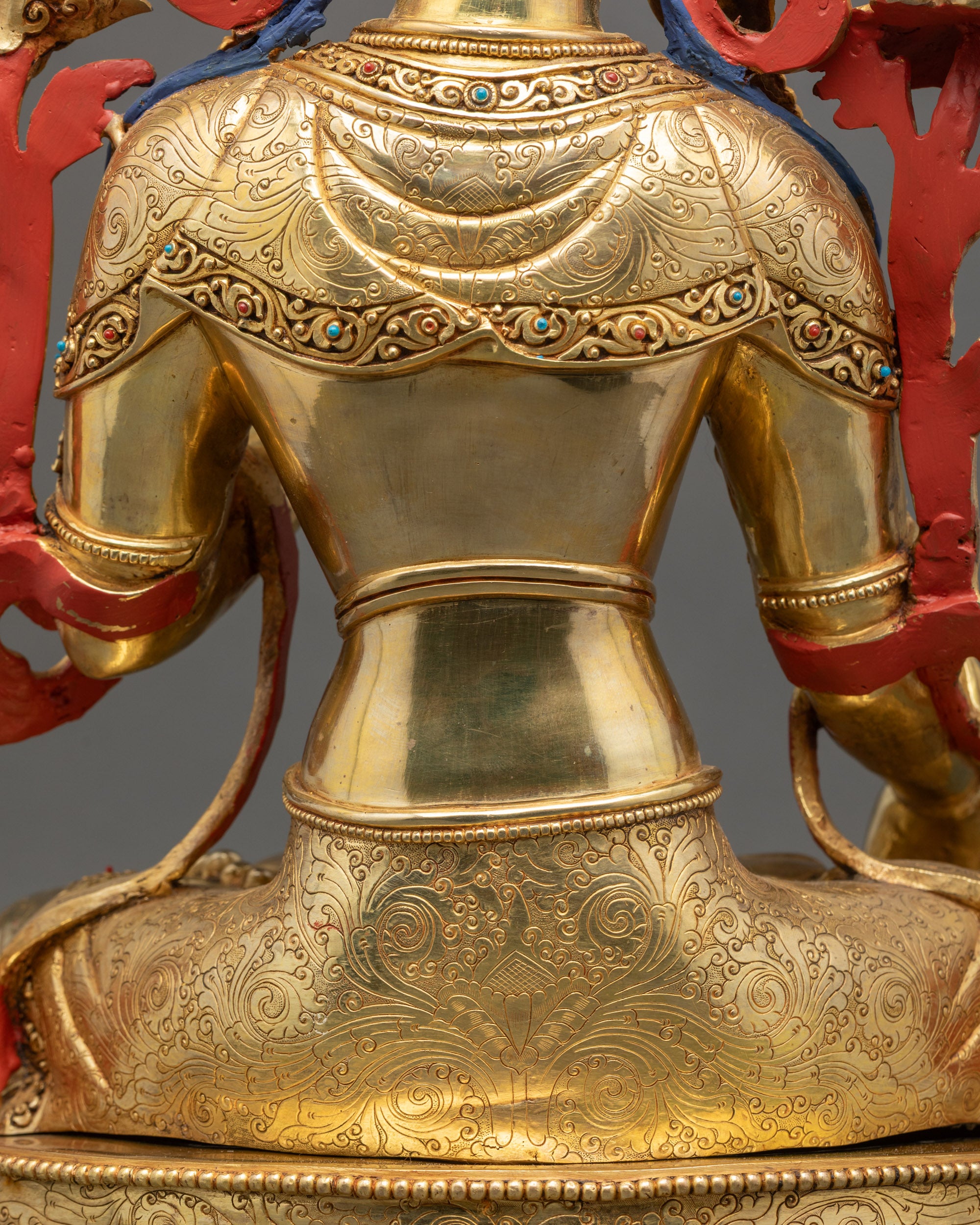 Lotus-Born White Tara Statue- Goddess of Peace and Long-Life