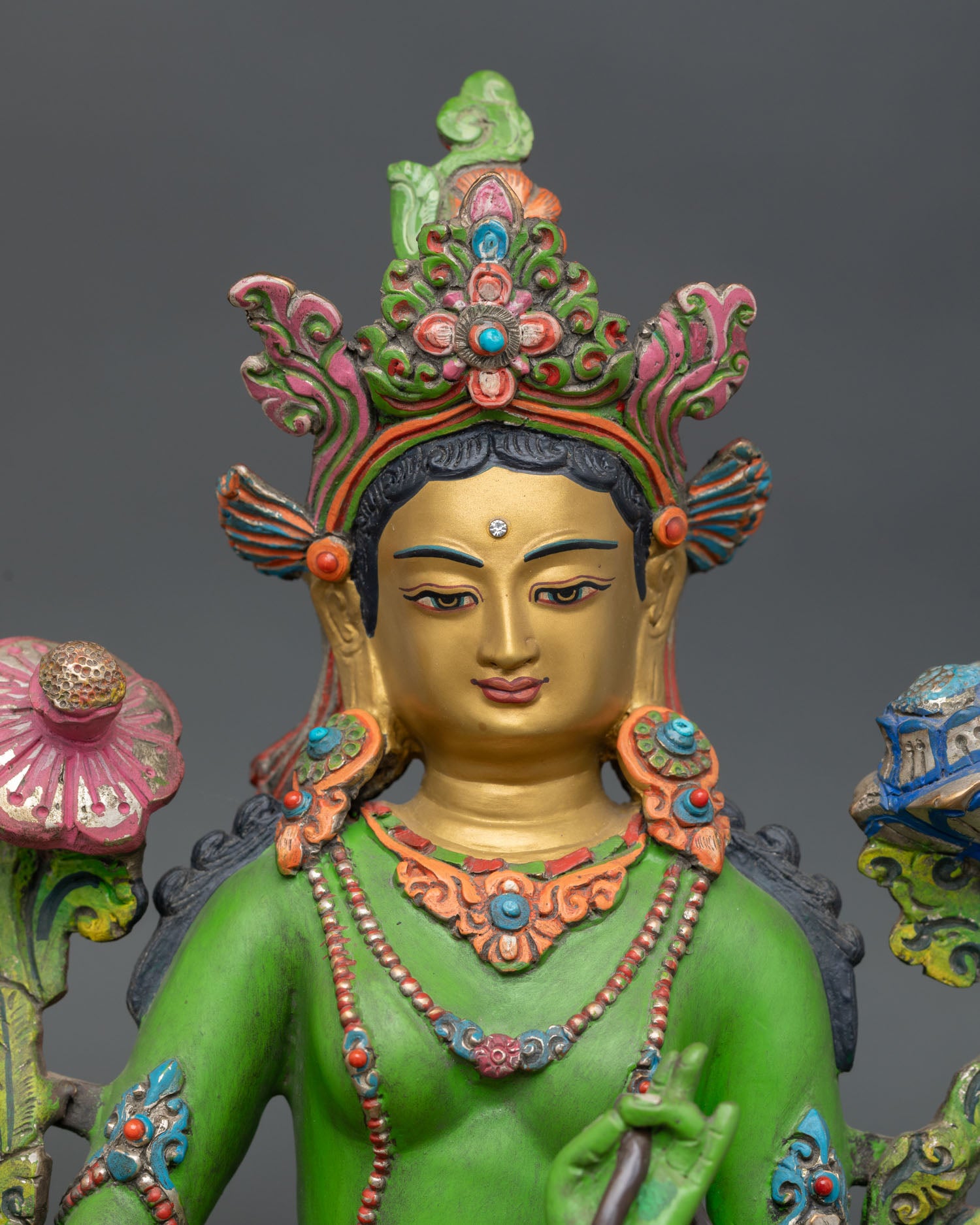 Green Tara Statue