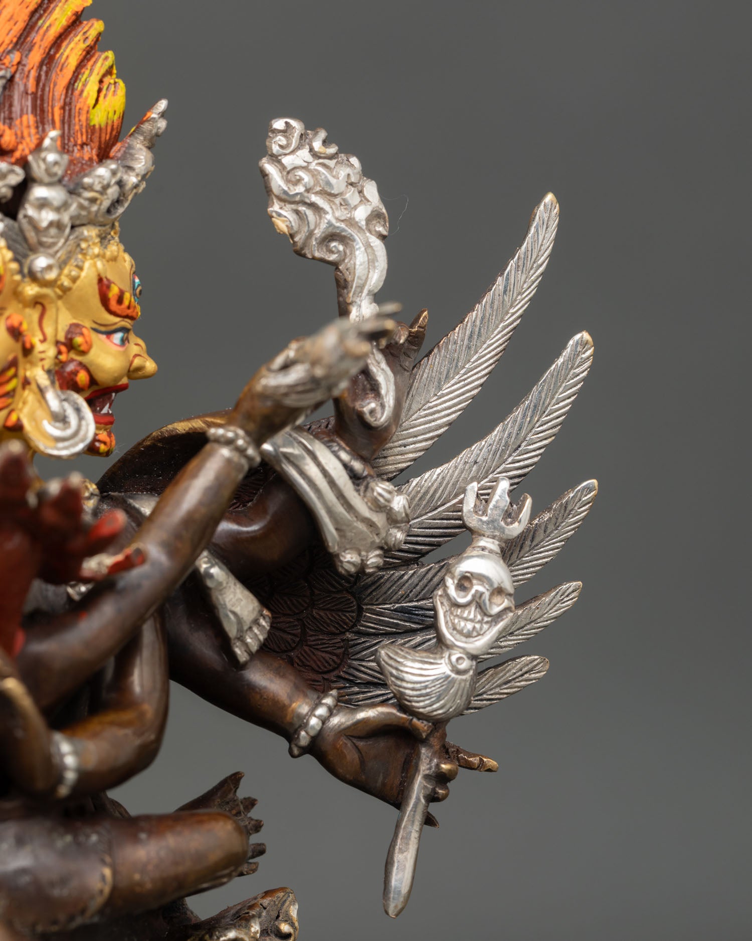 Vajrakilaya Statue | Tibetan Protector for Obstacle Removal