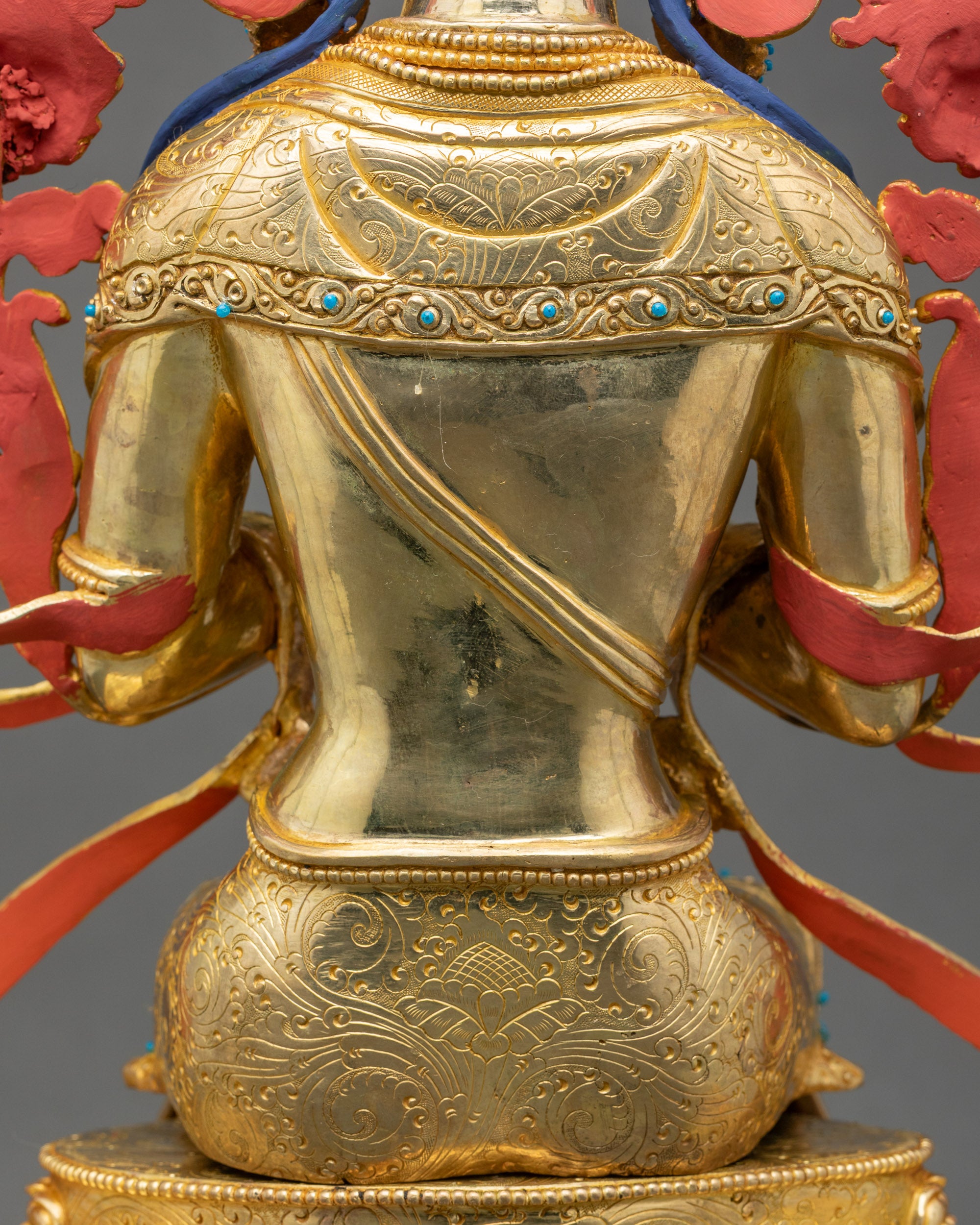 Enthroned Maitreya Buddha Statue | Peaceful Meditation Decor