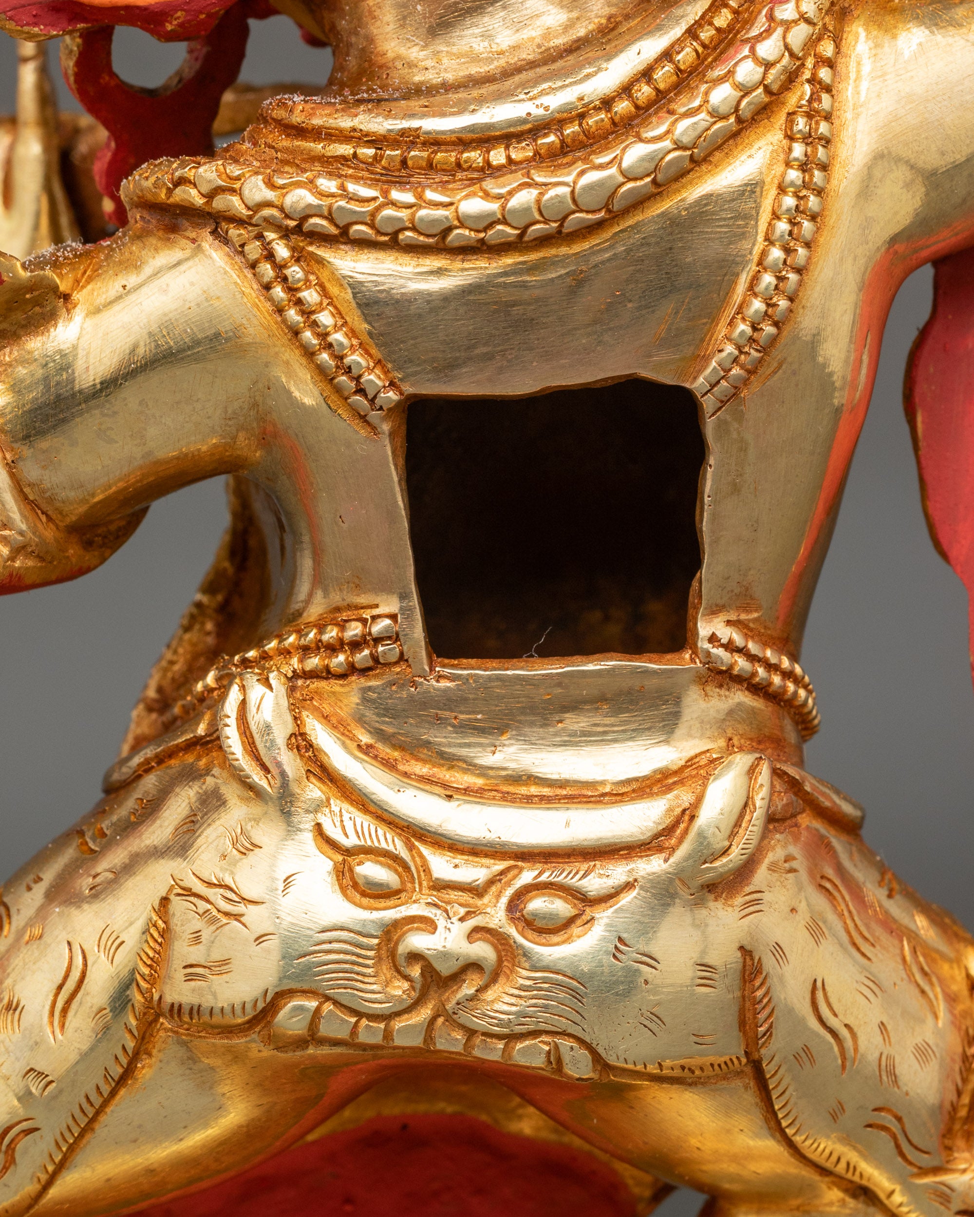 Himalayan Vajrapani Copper Statue | Buddhist Deity for Spiritual Power