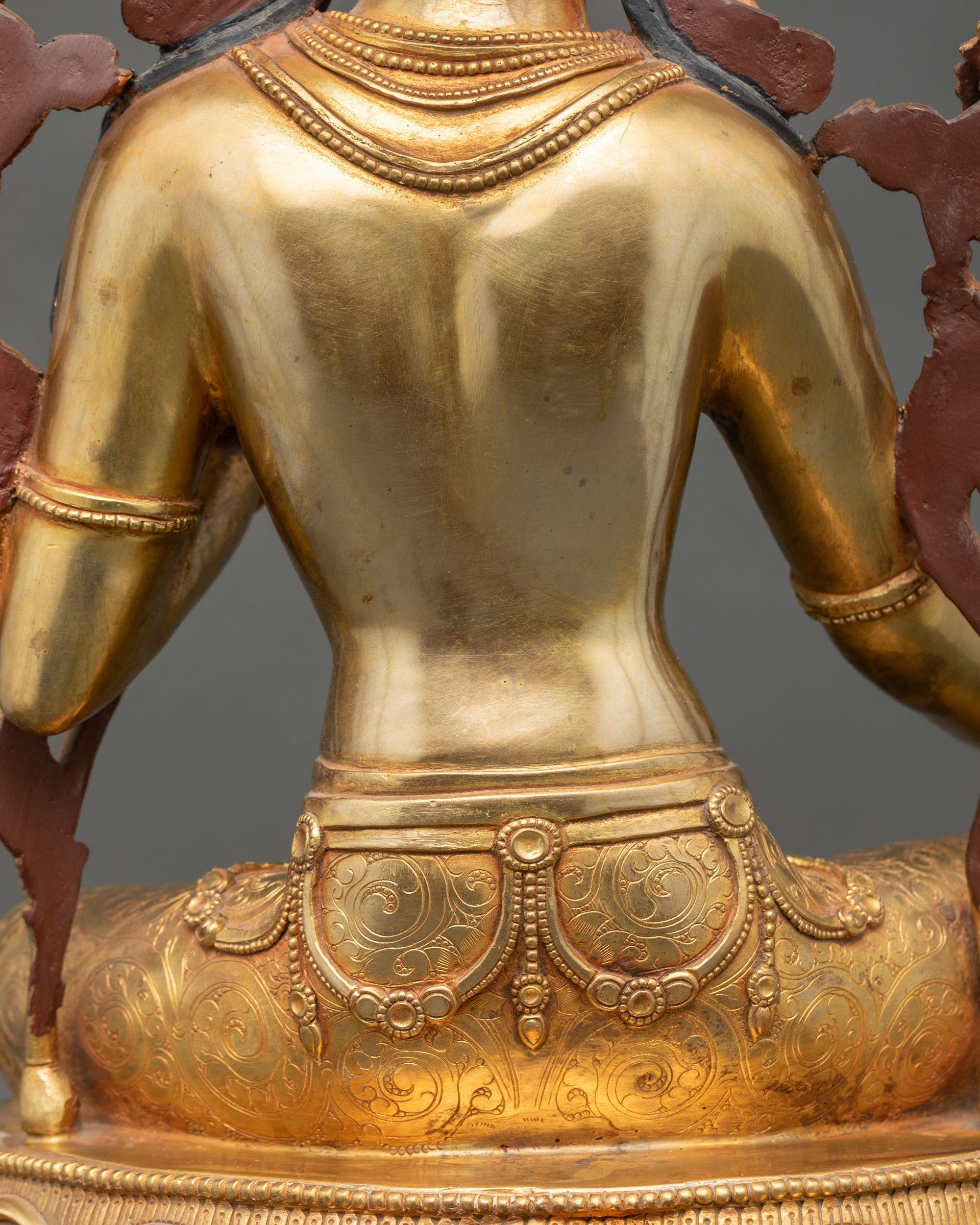 Green Tara Statue | Authentic Himalayan Craft for Spiritual Practice