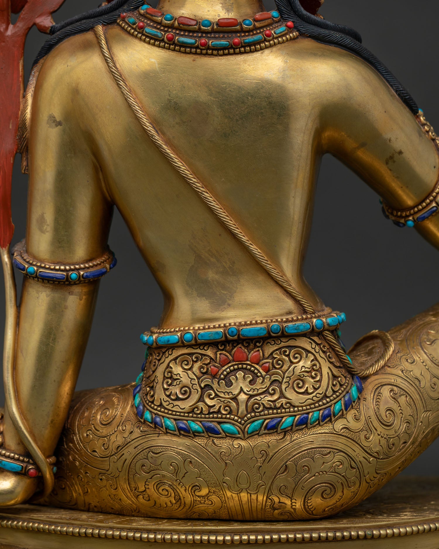 Lord Indra Buddhist Statue – Heavenly King Sculpture for Altar