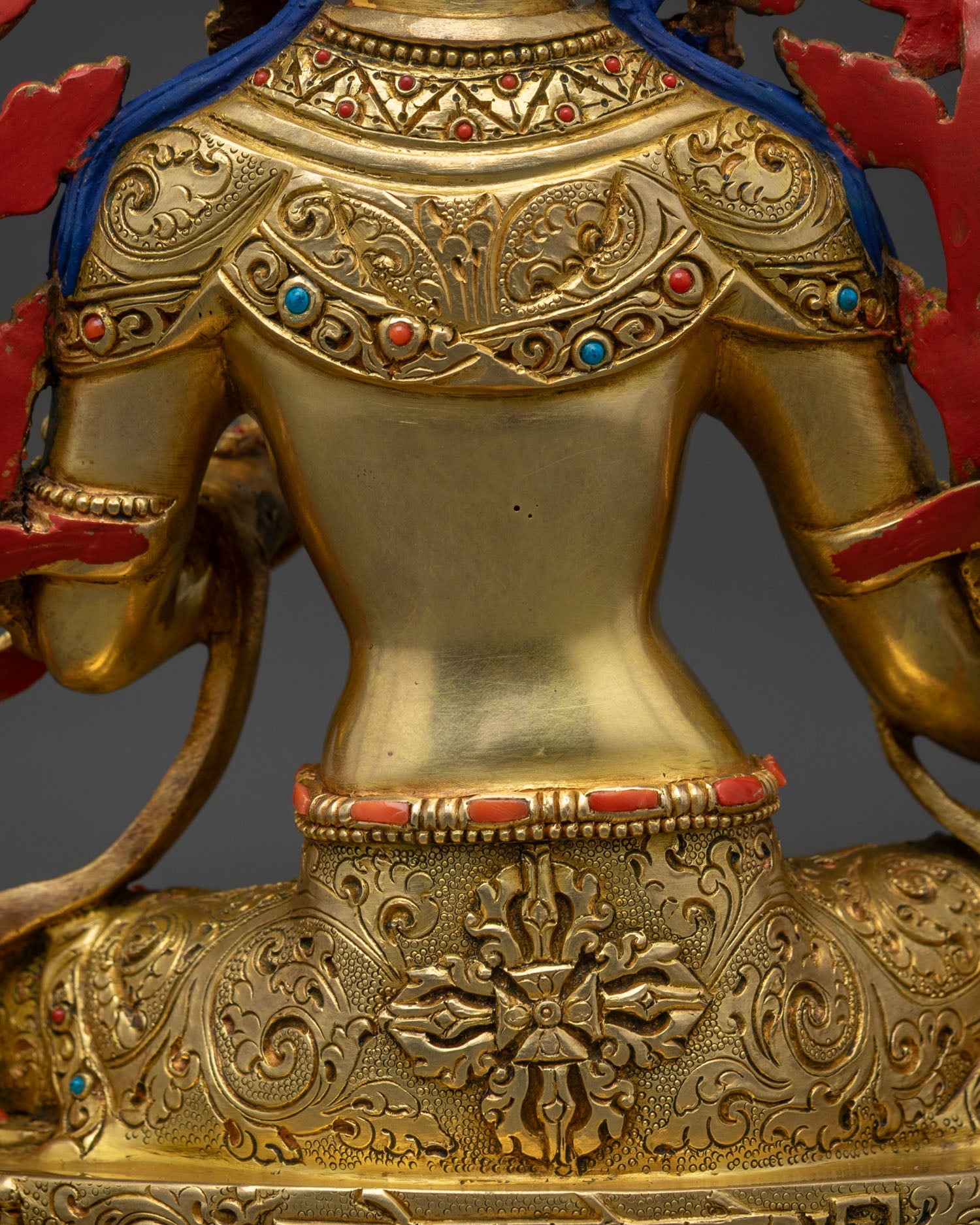 Master Quality Green Tara Copper Statue | The Female Bodhisattva