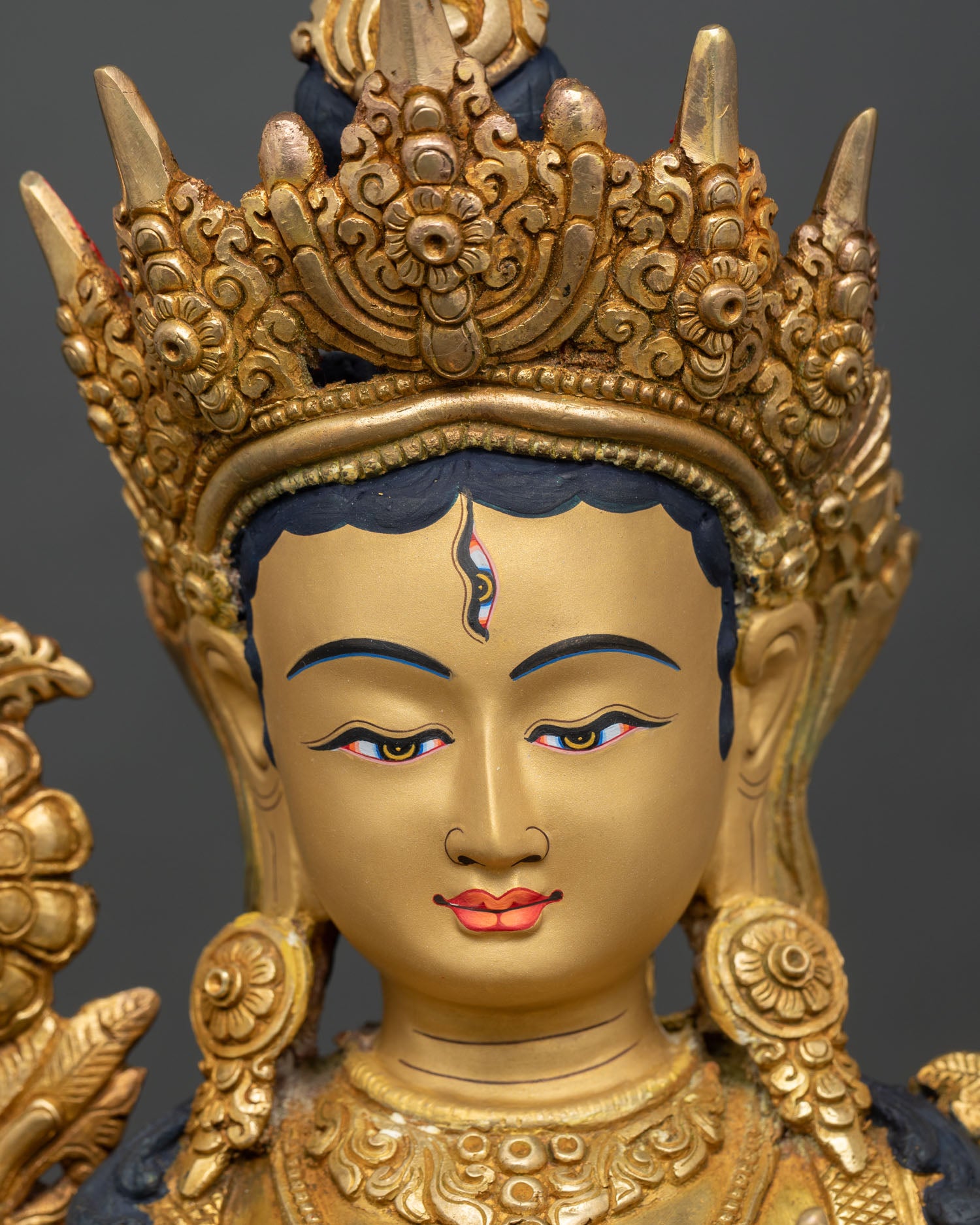 White Tara Statue for Altar Decor | Handcrafted in Nepal