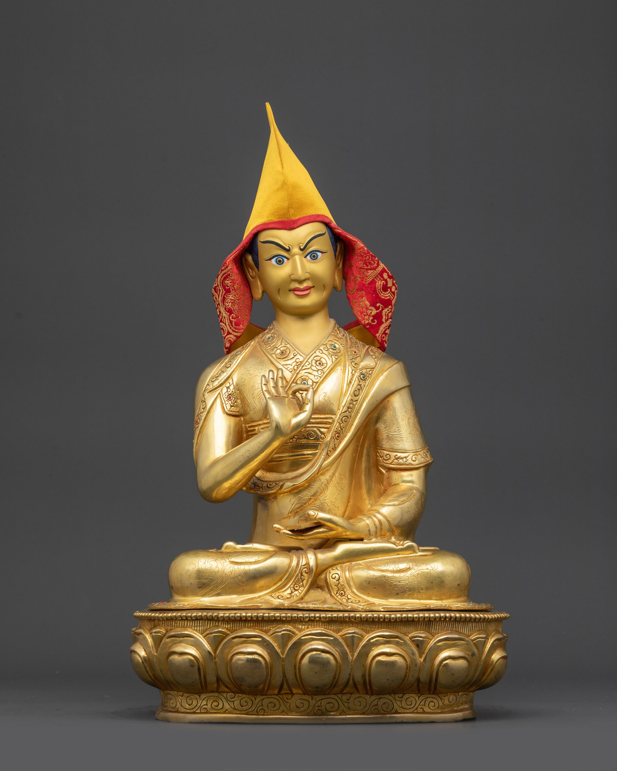 Je Tsongkhapa Set | Father of the Gelug Lineage with his Disciples