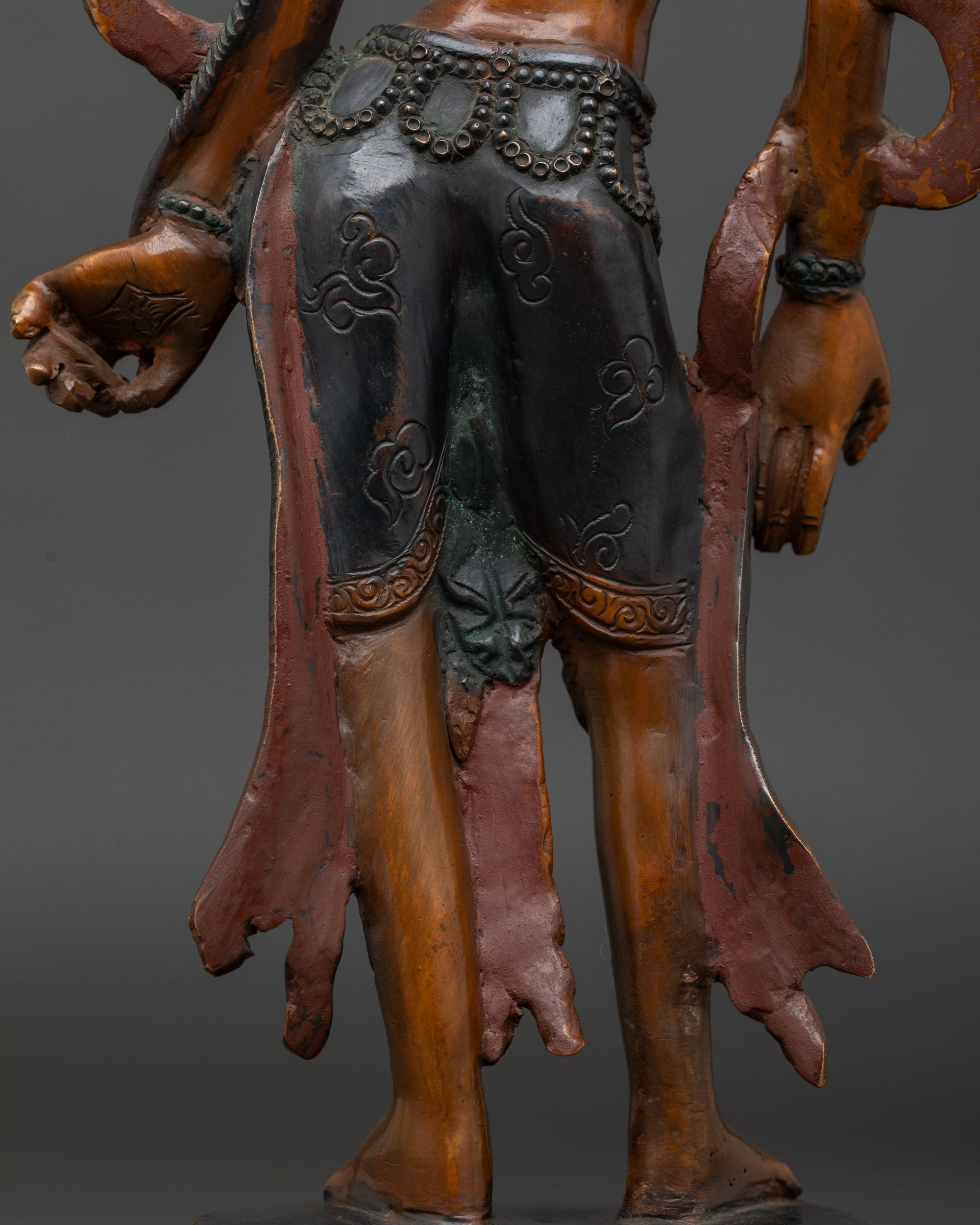 Sacred Chenrezig Statue in Standing Posture | Handcrafted Himalayan Art