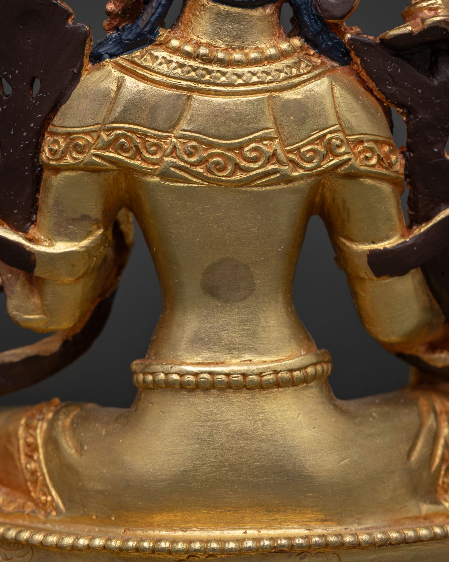 Green Tara Statue | Sacred Female Buddha Sculpture from Nepal