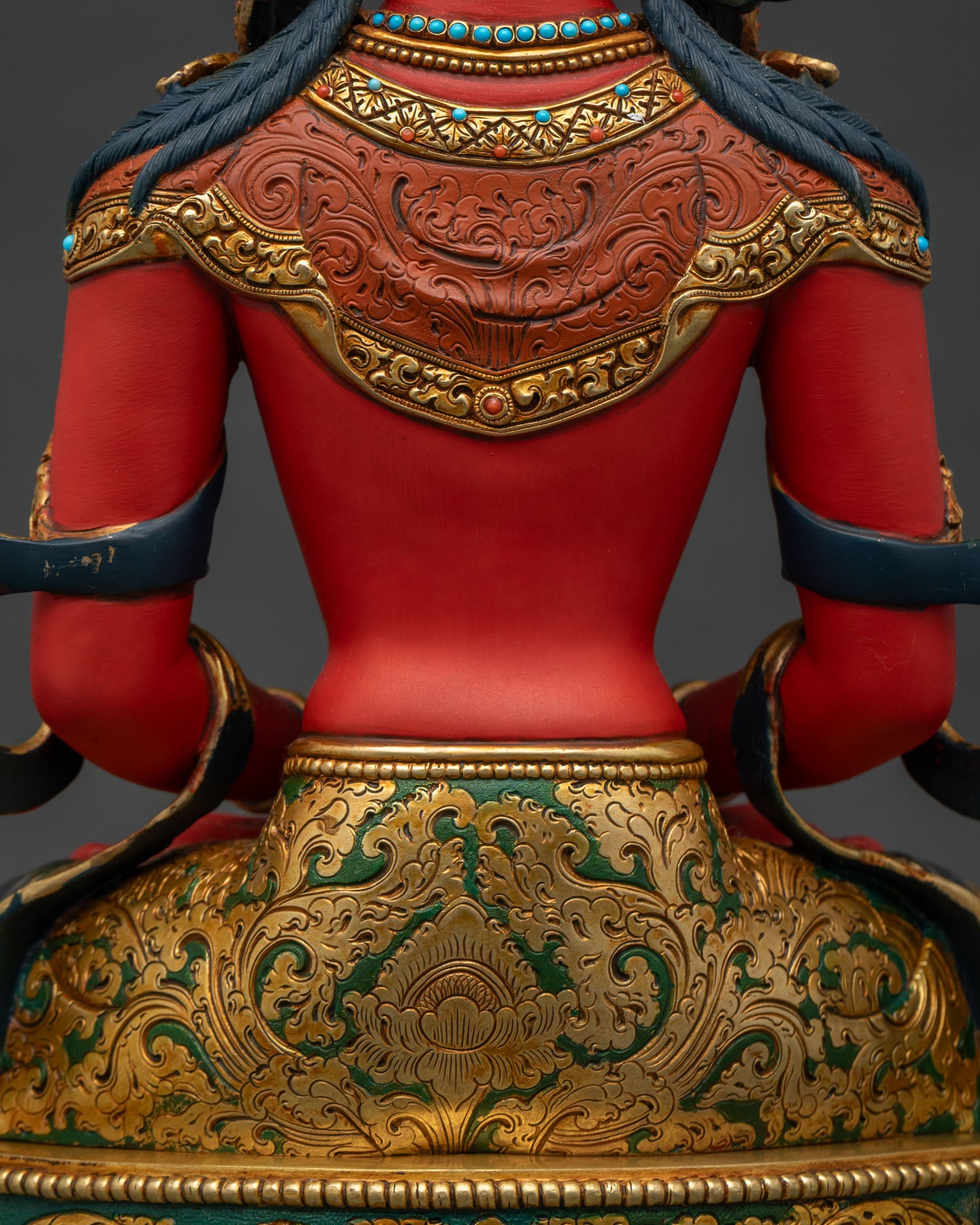 Amitayus Buddha Statue | Tibetan Buddhist Artwork from Nepal
