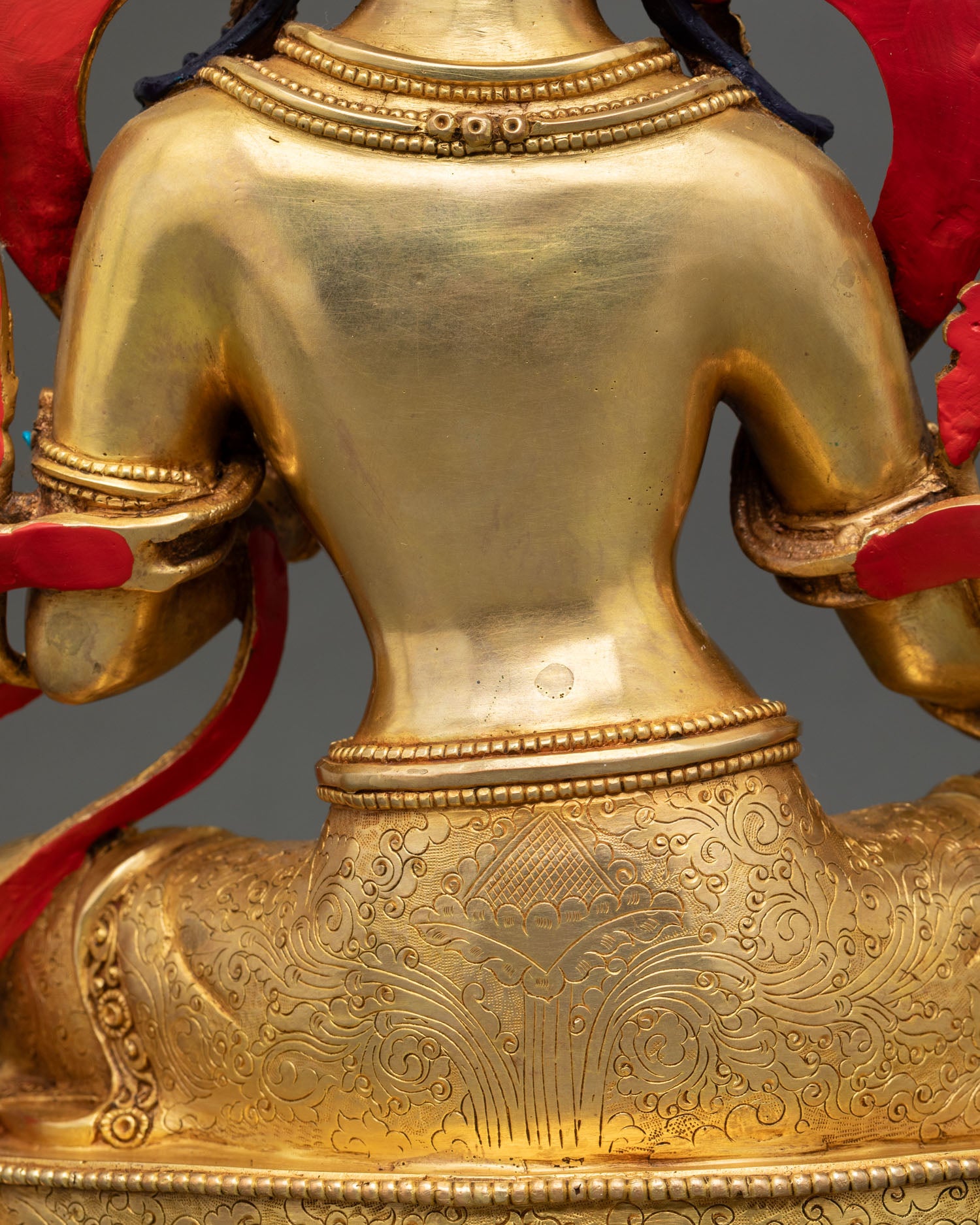 Green Tara Statue | Hand-Carved Meditation & Spiritual Decor