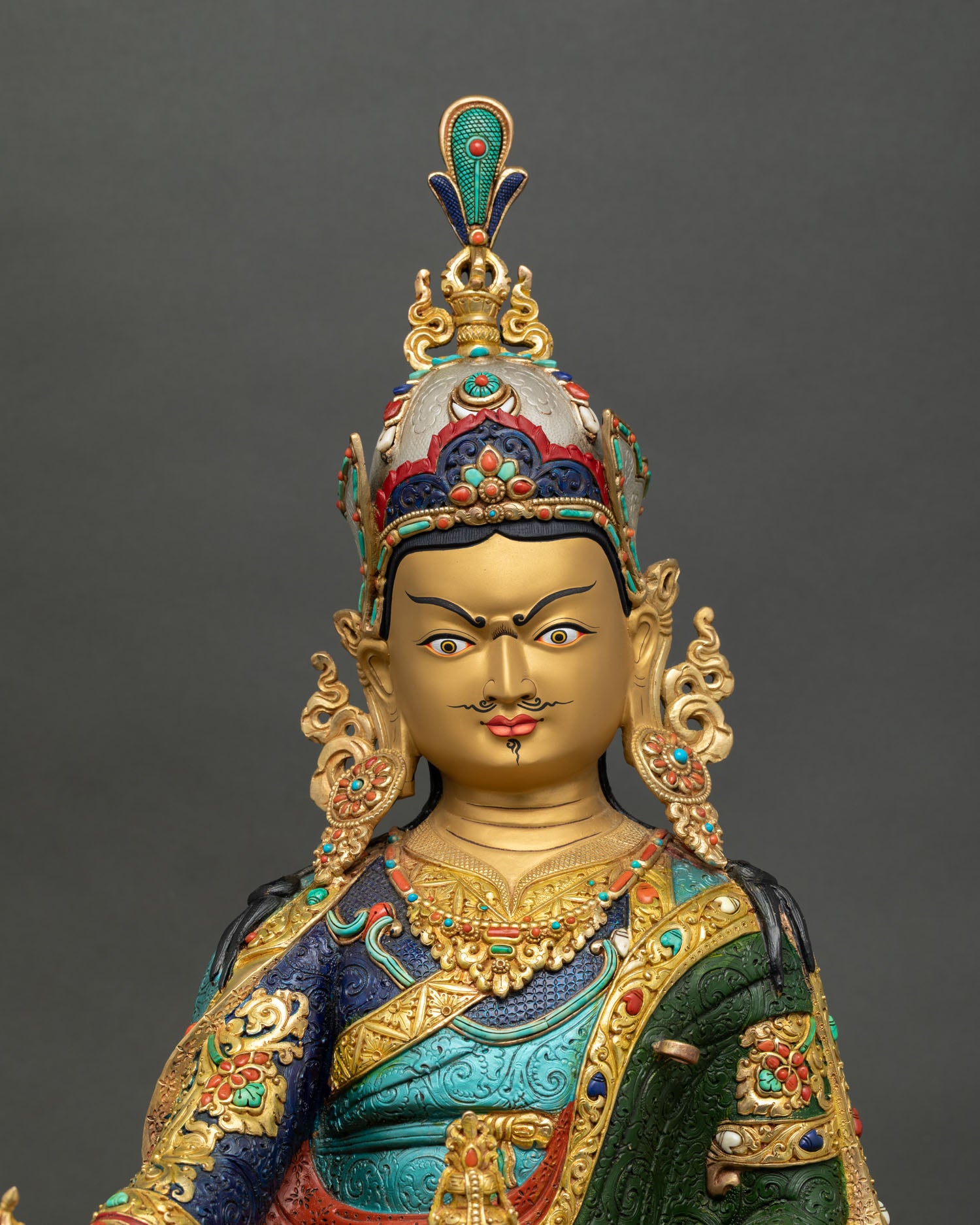 Lotus-Born Guru Rinpoche Statue | The Great Second Buddha