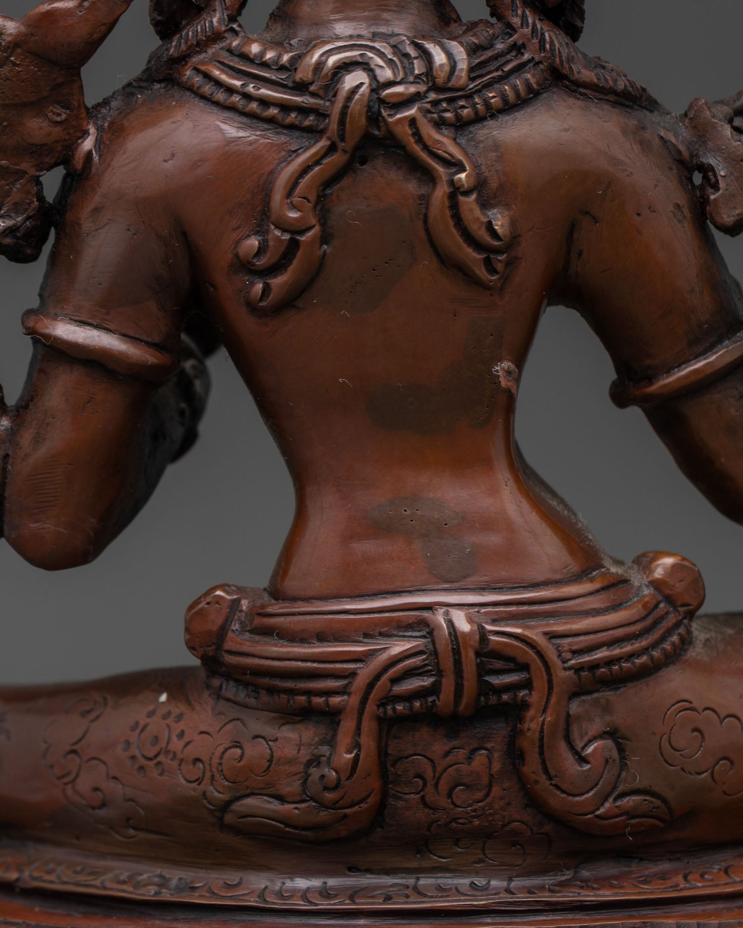 Green Tara Statue | Handmade Himalayan Buddhist Sculpture
