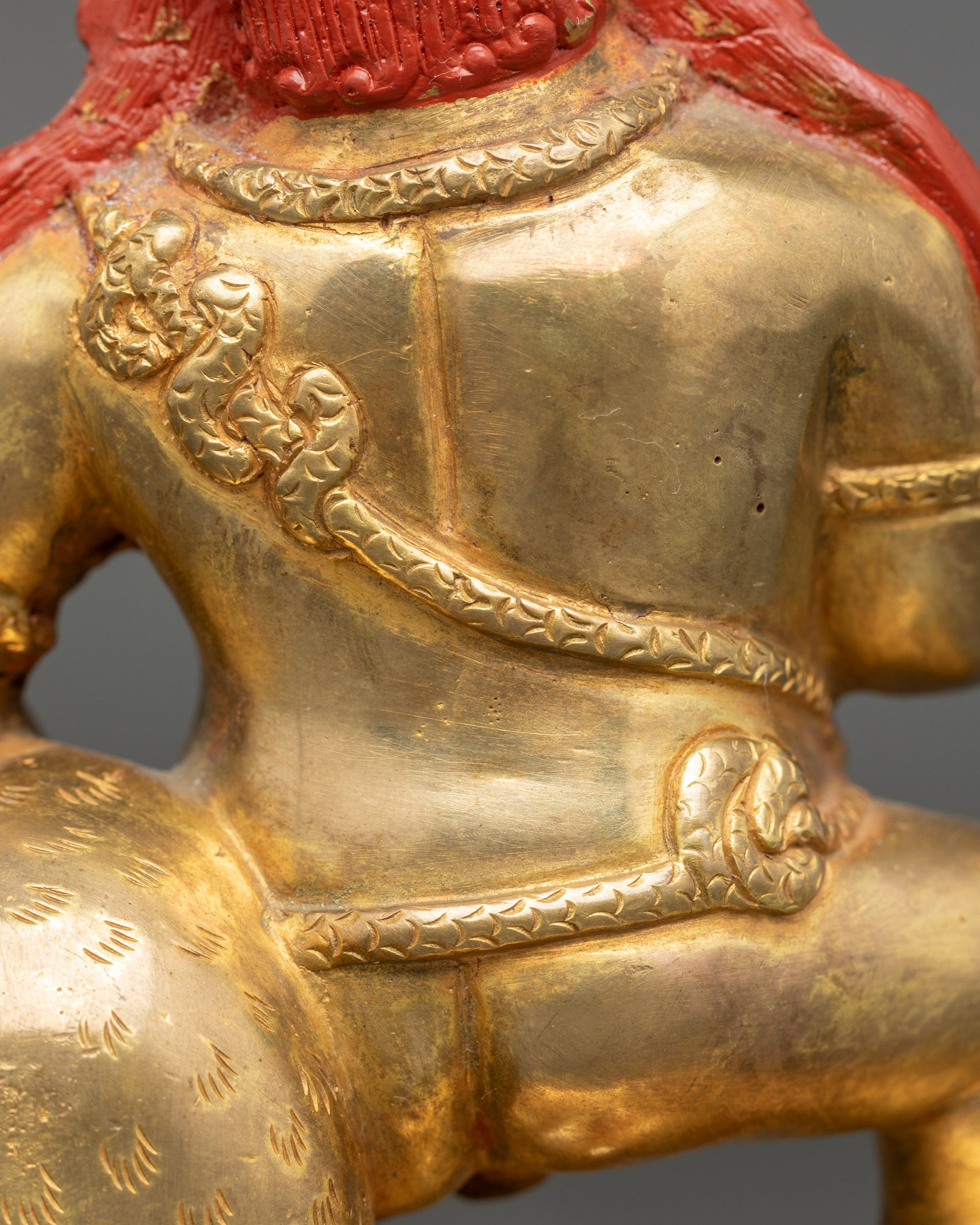 Black Dzambhala Statue