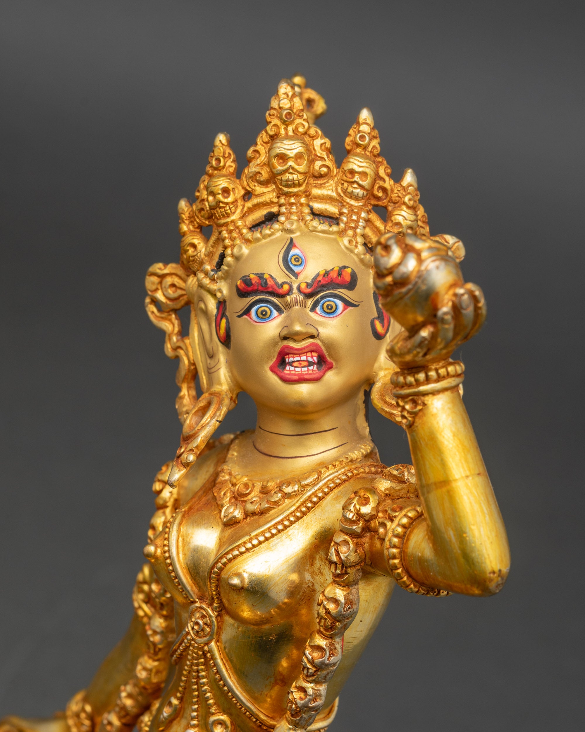 Dorje Naljorma Statue | Handcrafted Nepalese Goddess for Chöd & Energy