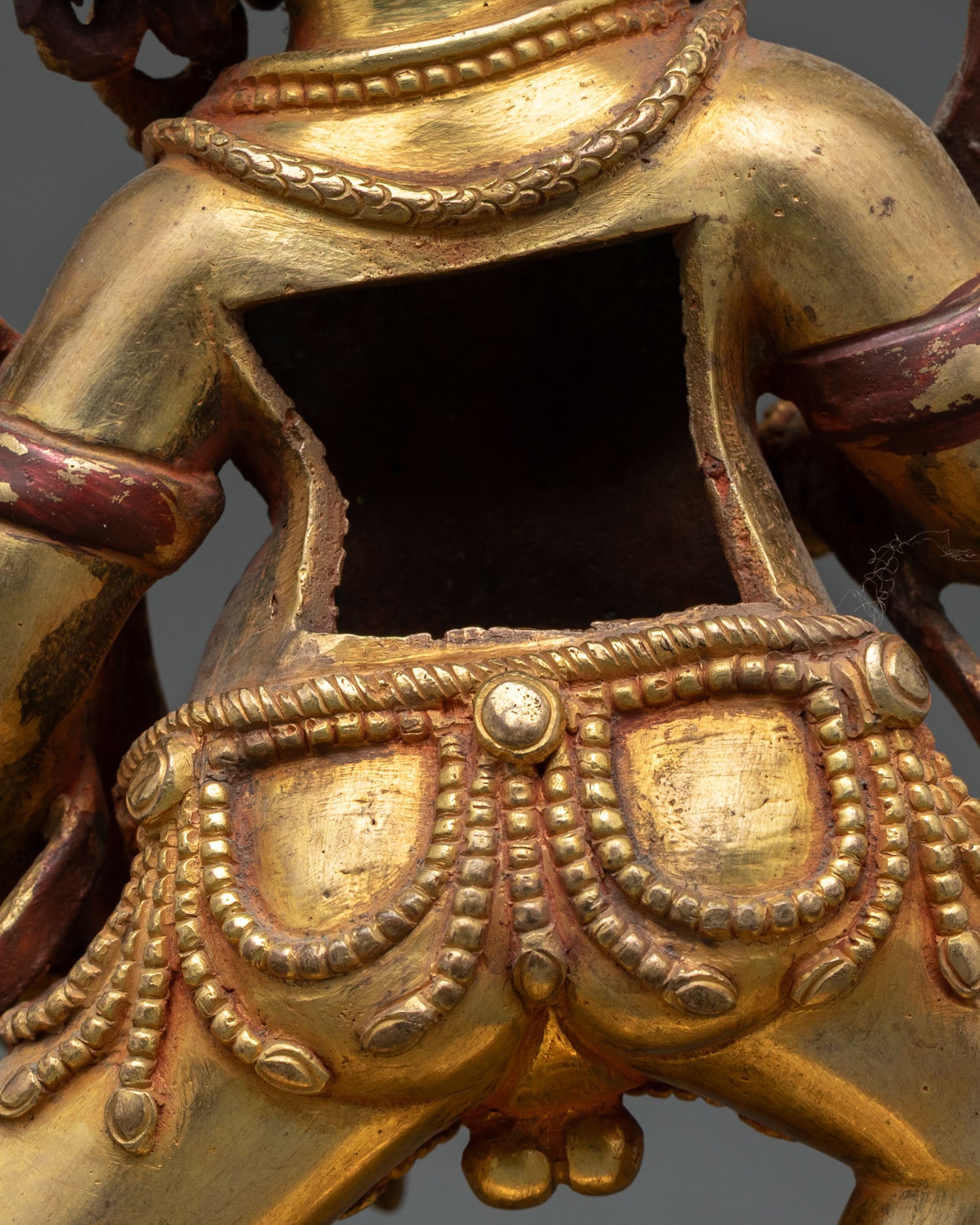 Black Dzambhala Statue | Buddhist Wealth Deity