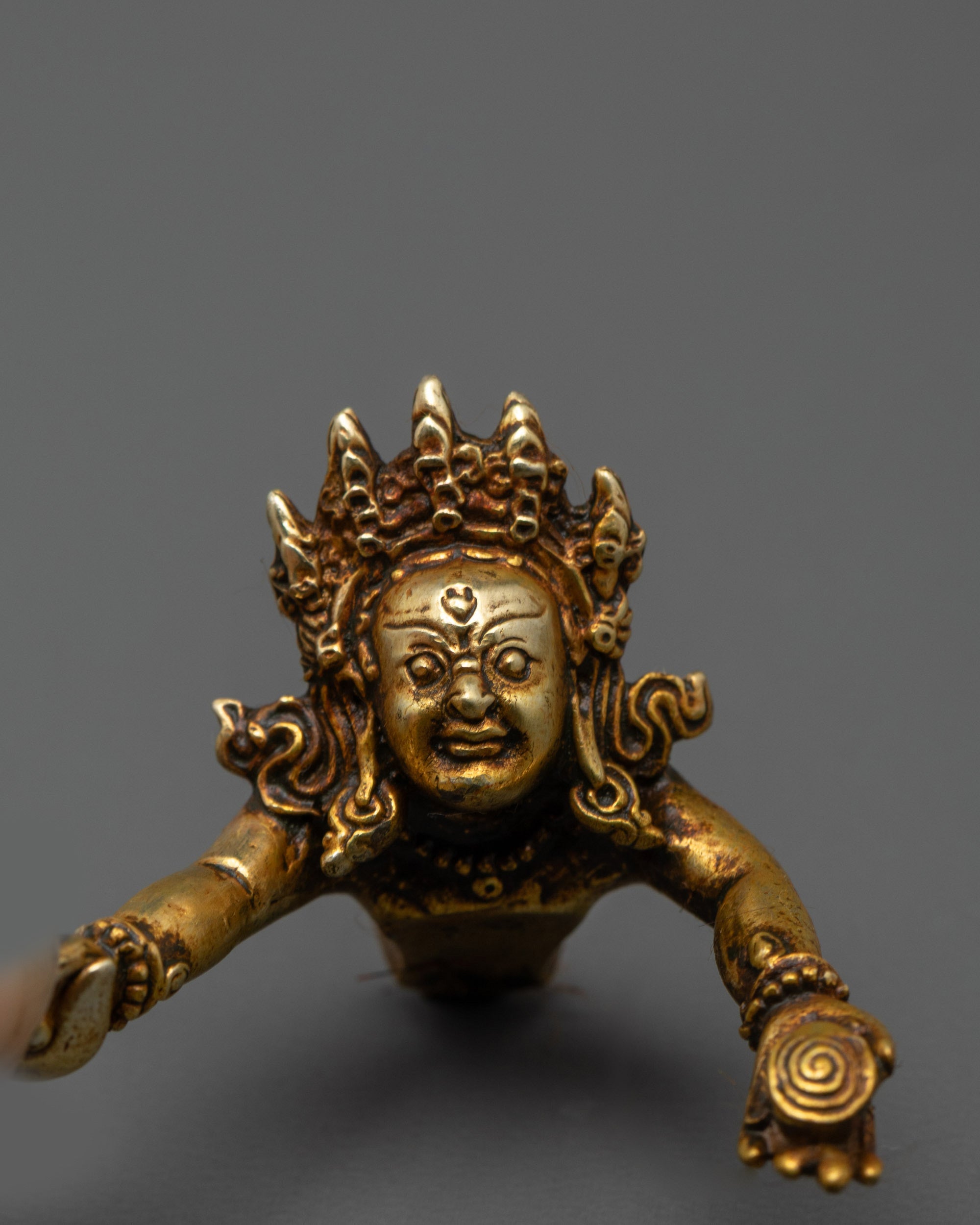 Exquisite Chakrasamvara Statue | Nepalese Artisan-Crafted Tantra Deity