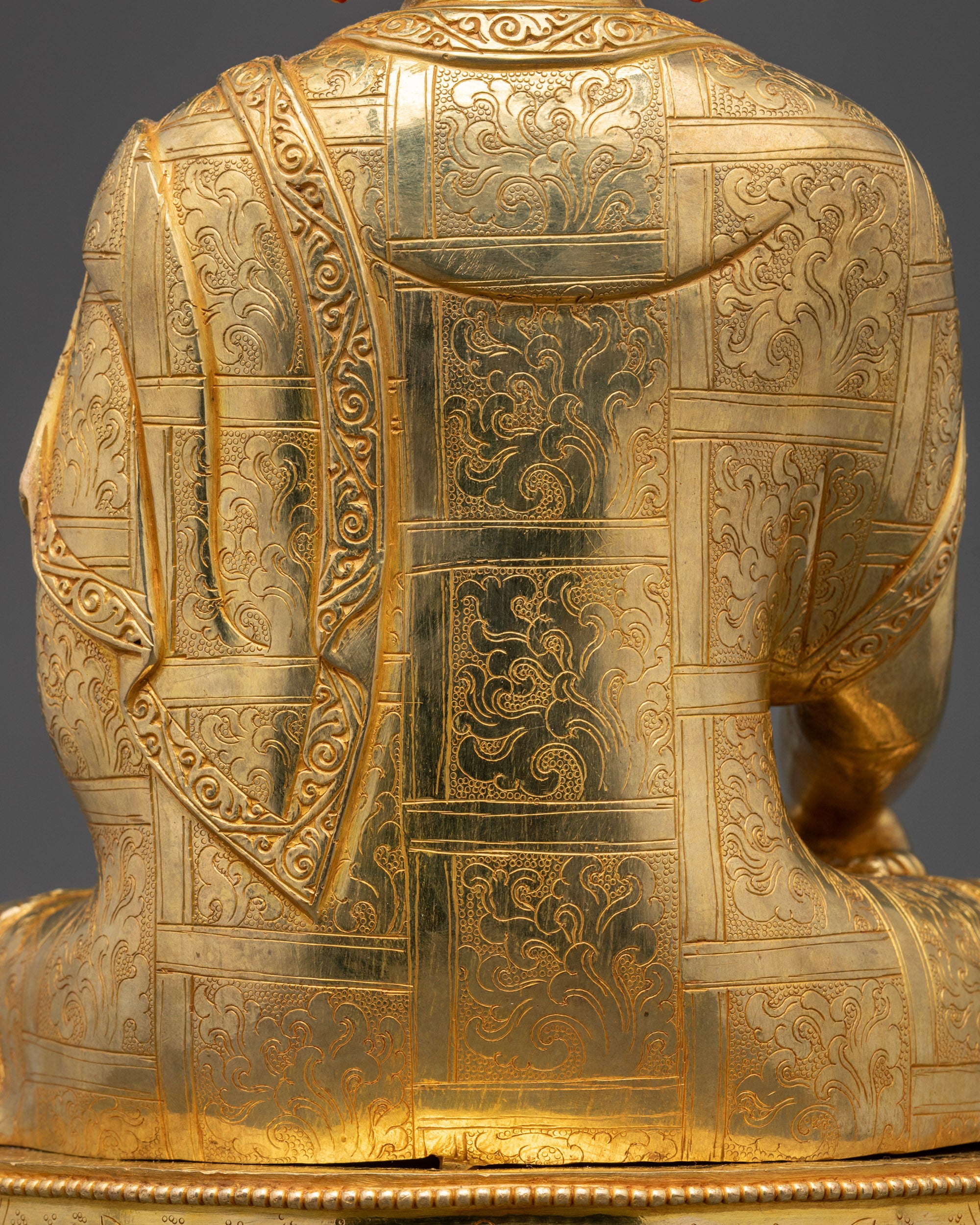 Seated Shakyamuni Buddha Sculpture | Nepalese Buddha for Meditation