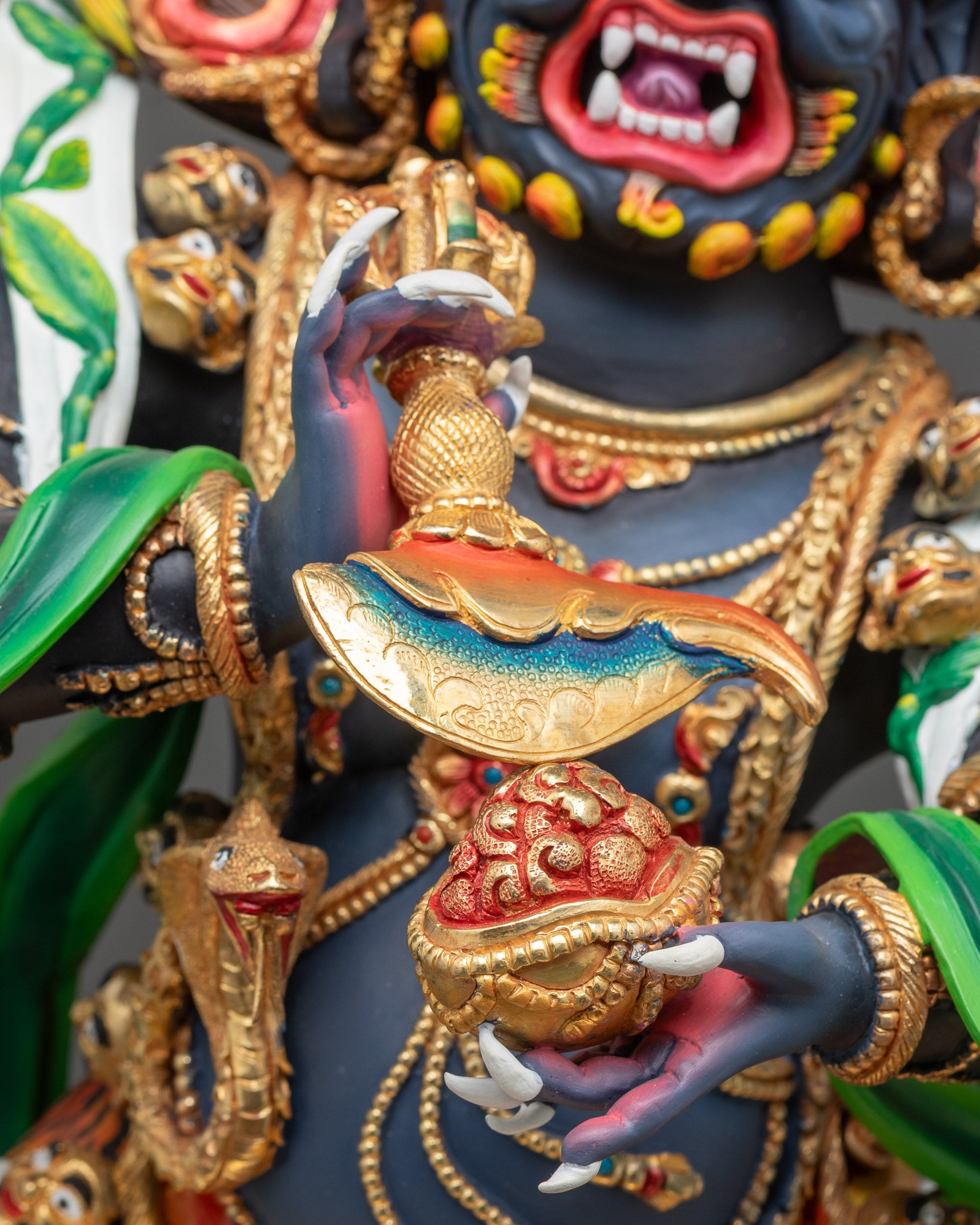 Gonpo Chagdrugpa Statue | Spiritual Guardian for Home and Altar