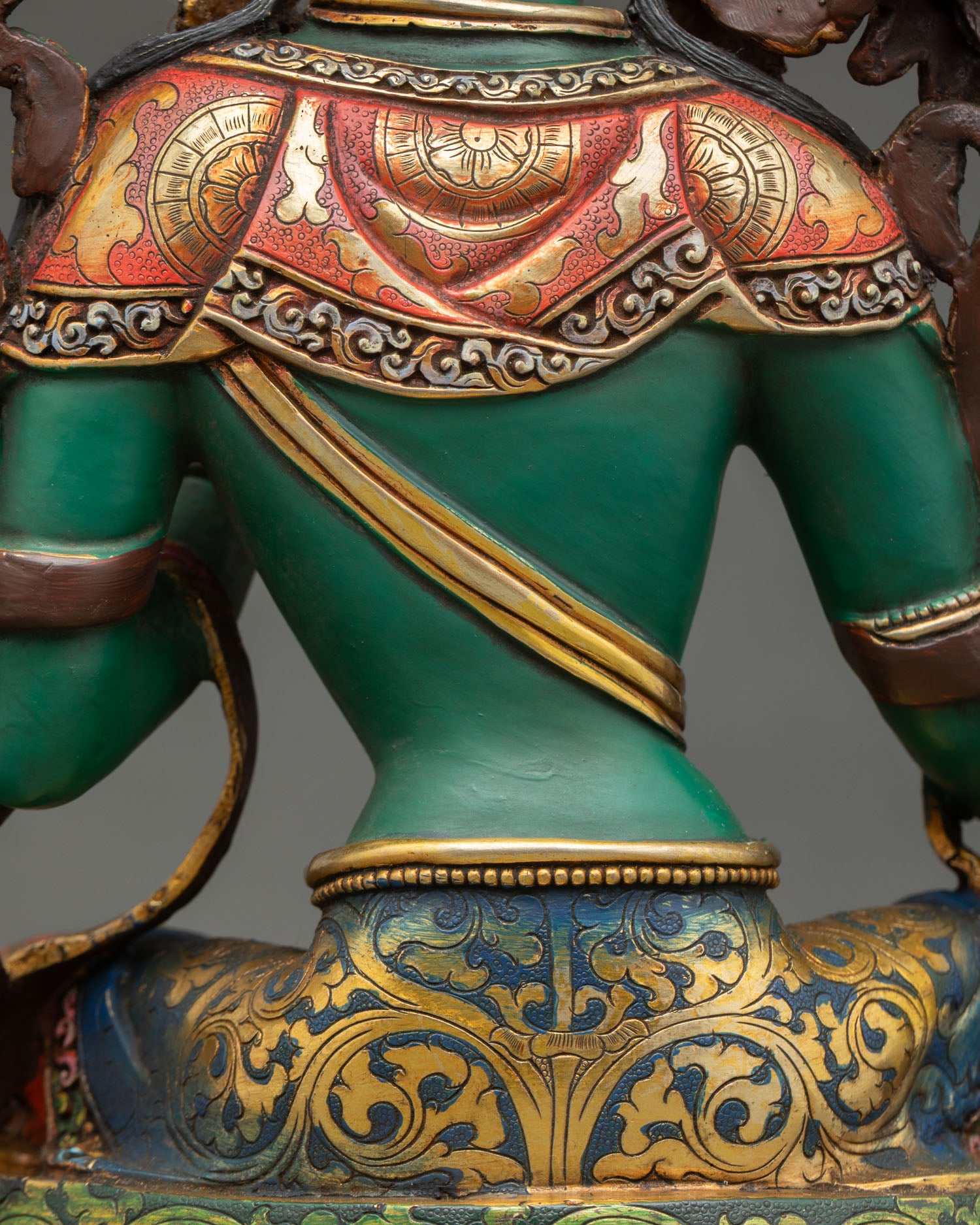 Green Tara Statue - Symbols of Compassion and Protection