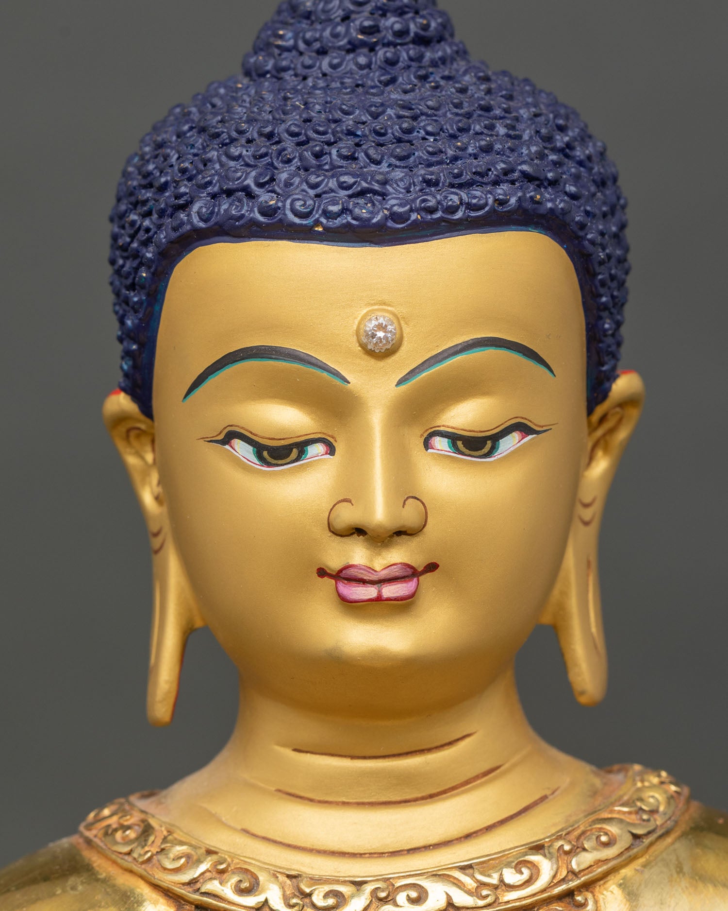 Shakyamuni Buddha Statue – Himalayan Copper Buddhist Decor
