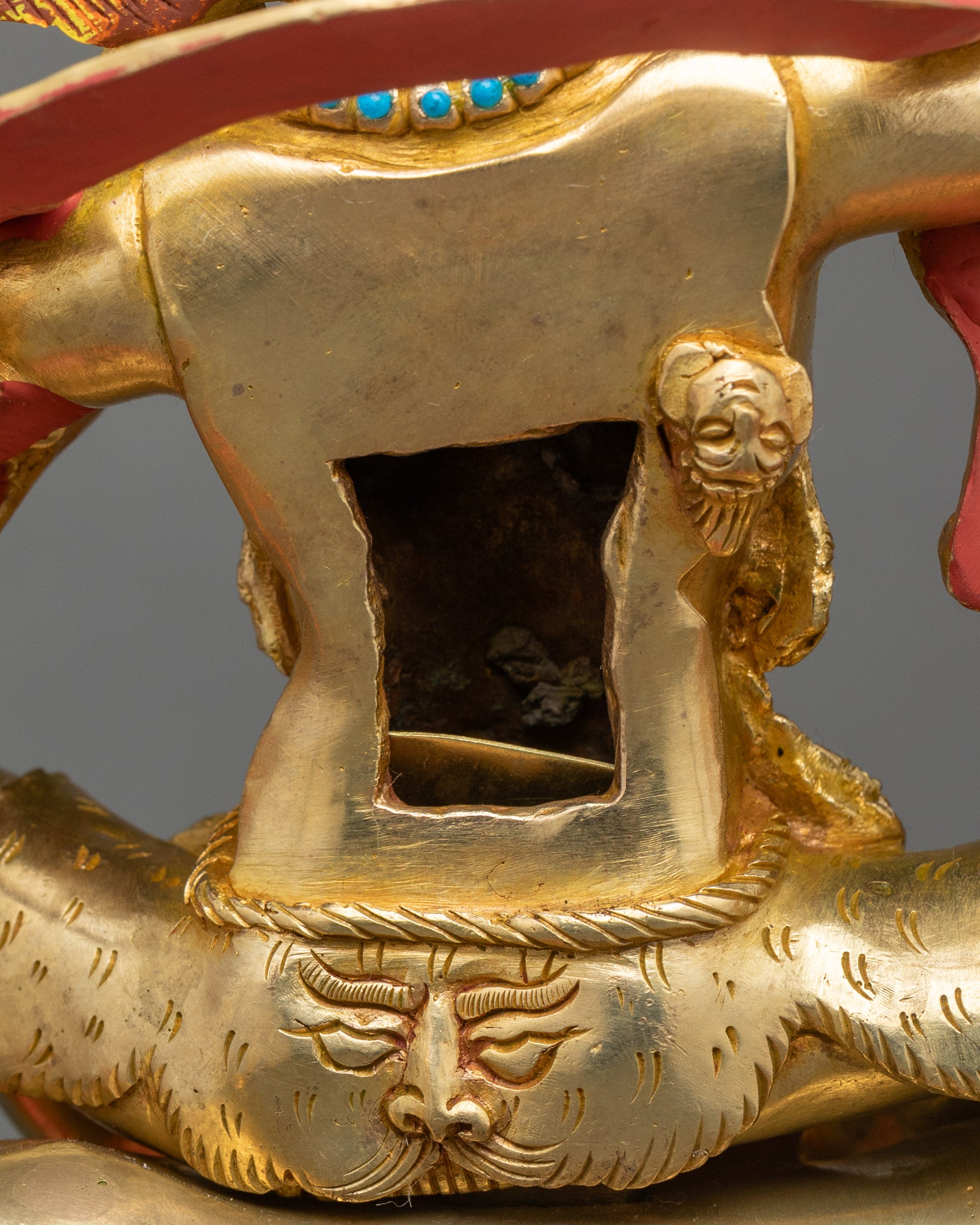 Palden Lhamo Altar Statue | Spiritual Nepalese Buddhist Sculpture