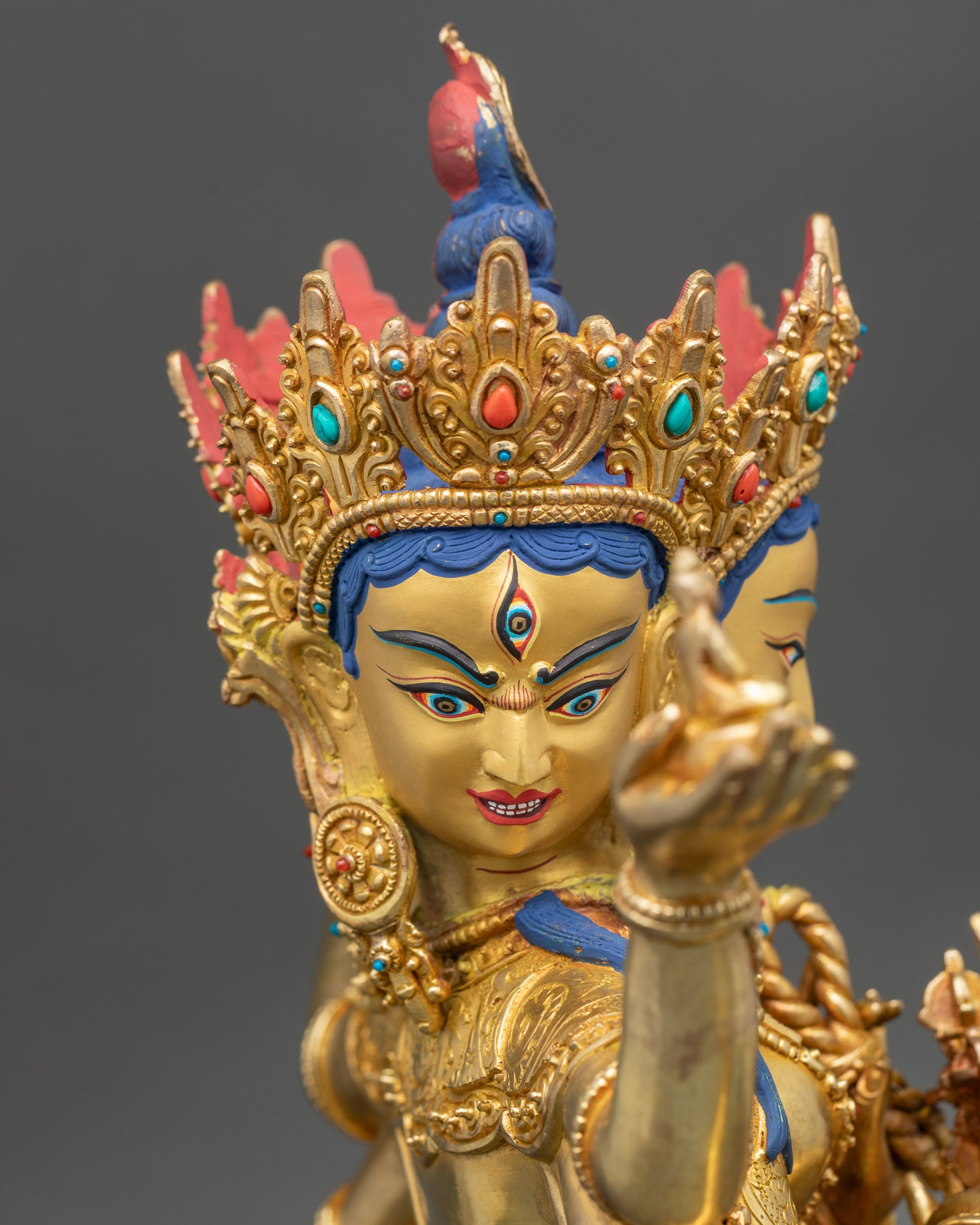 Namgyalma Meditation Statue | Authentic Himalayan Ritual Sculpture