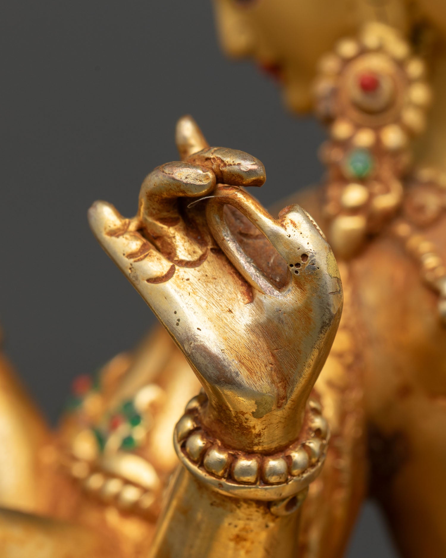 Dhoja Devi Statue | Buddhist Goddess of Victory and Protection