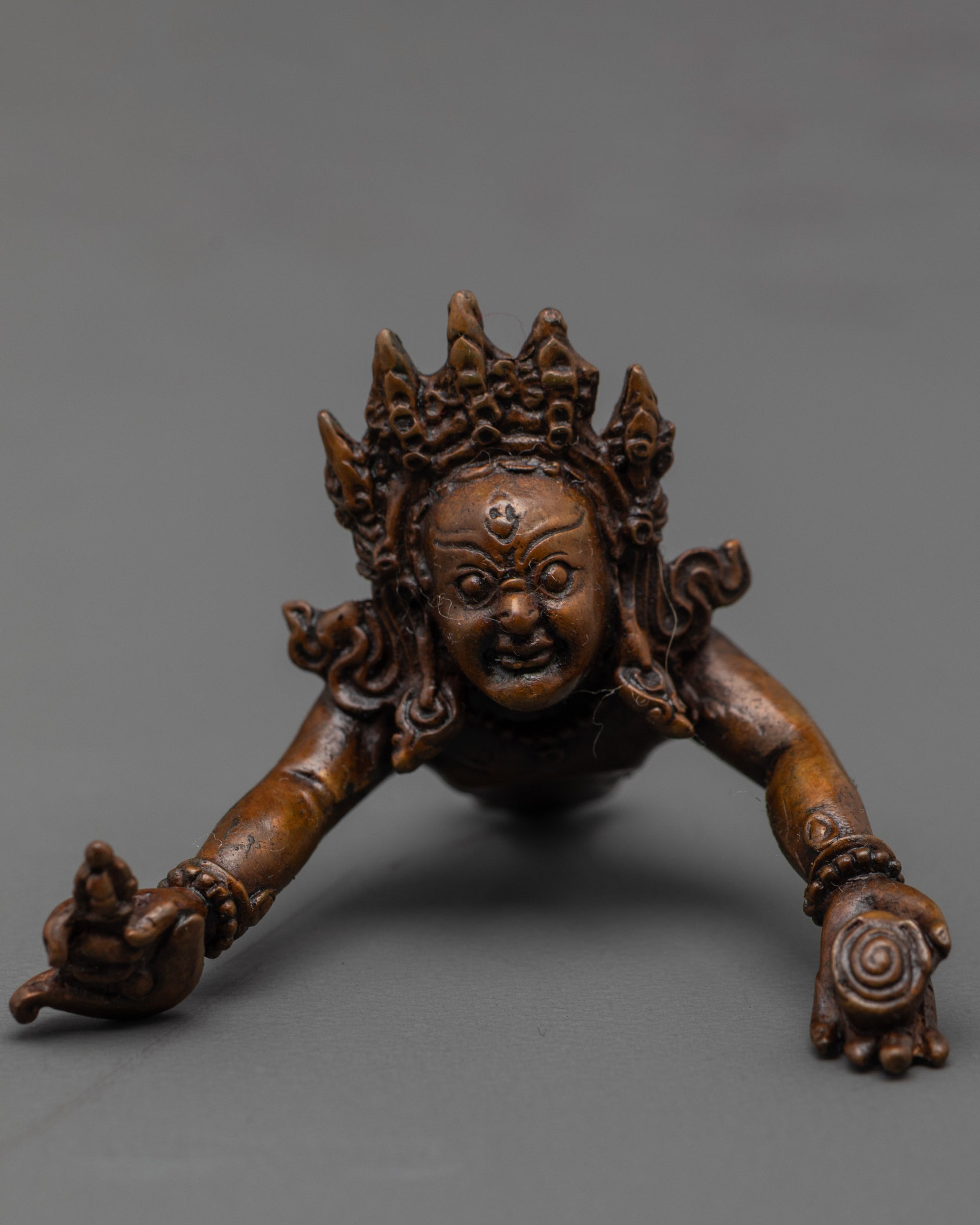 Authentic Chakrasamvara Statue | Machine-Crafted Buddhist Sculpture
