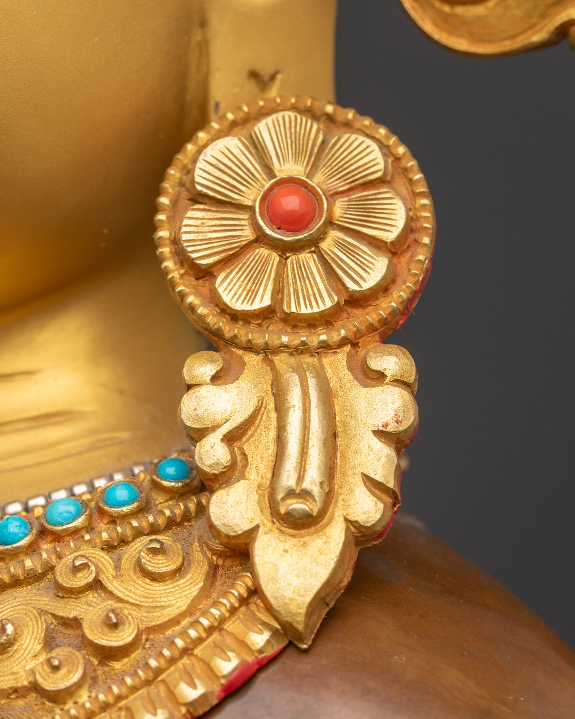 Oxidized Dipankara Buddha Statue | Ancient Enlightenment Sculpture