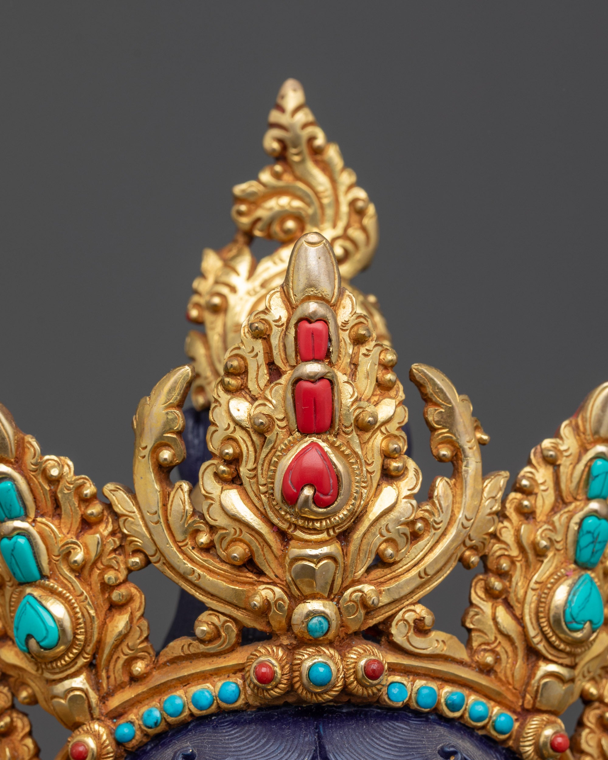 Buddhist Gold-Gilded Premium Green Tara Statue | Handicrafted in Nepal