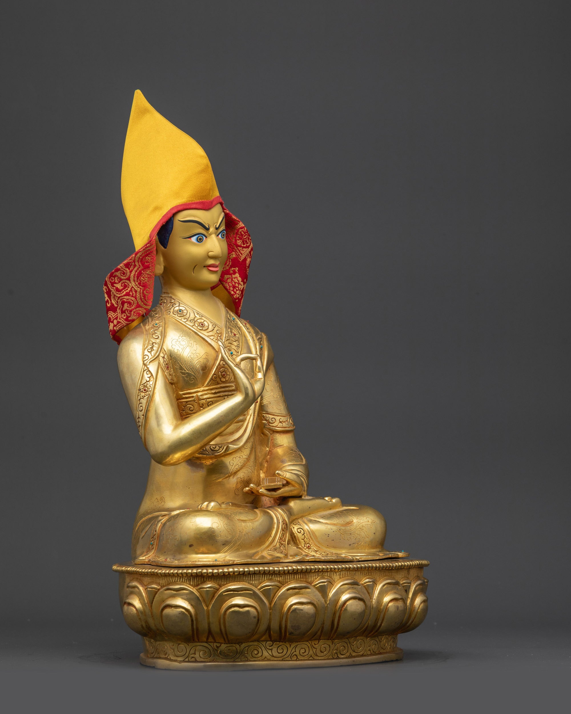 Je Tsongkhapa Set | Father of the Gelug Lineage with his Disciples