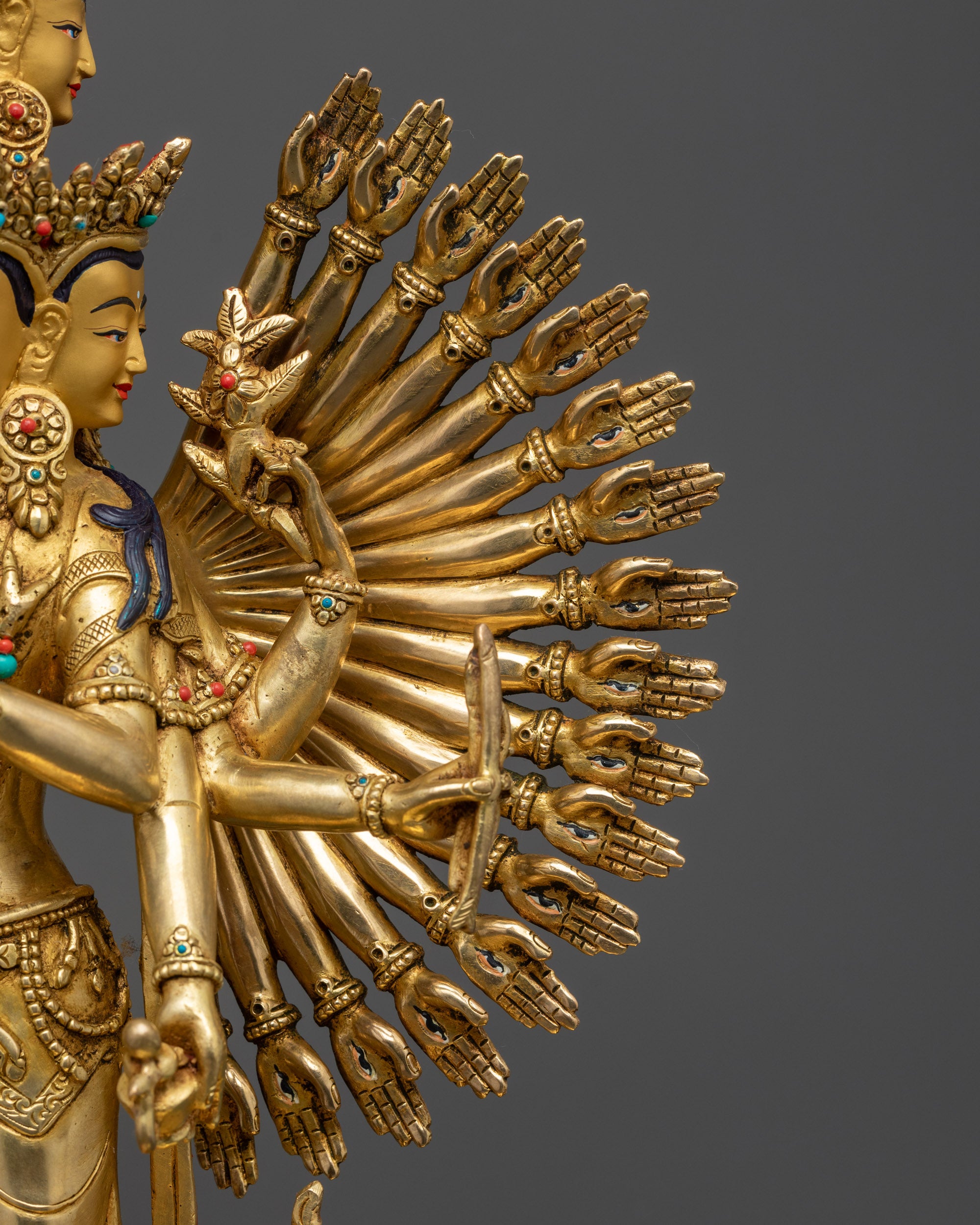 1000-Armed Chenrezig Statue | Vajrayana Bodhisattva of Compassion