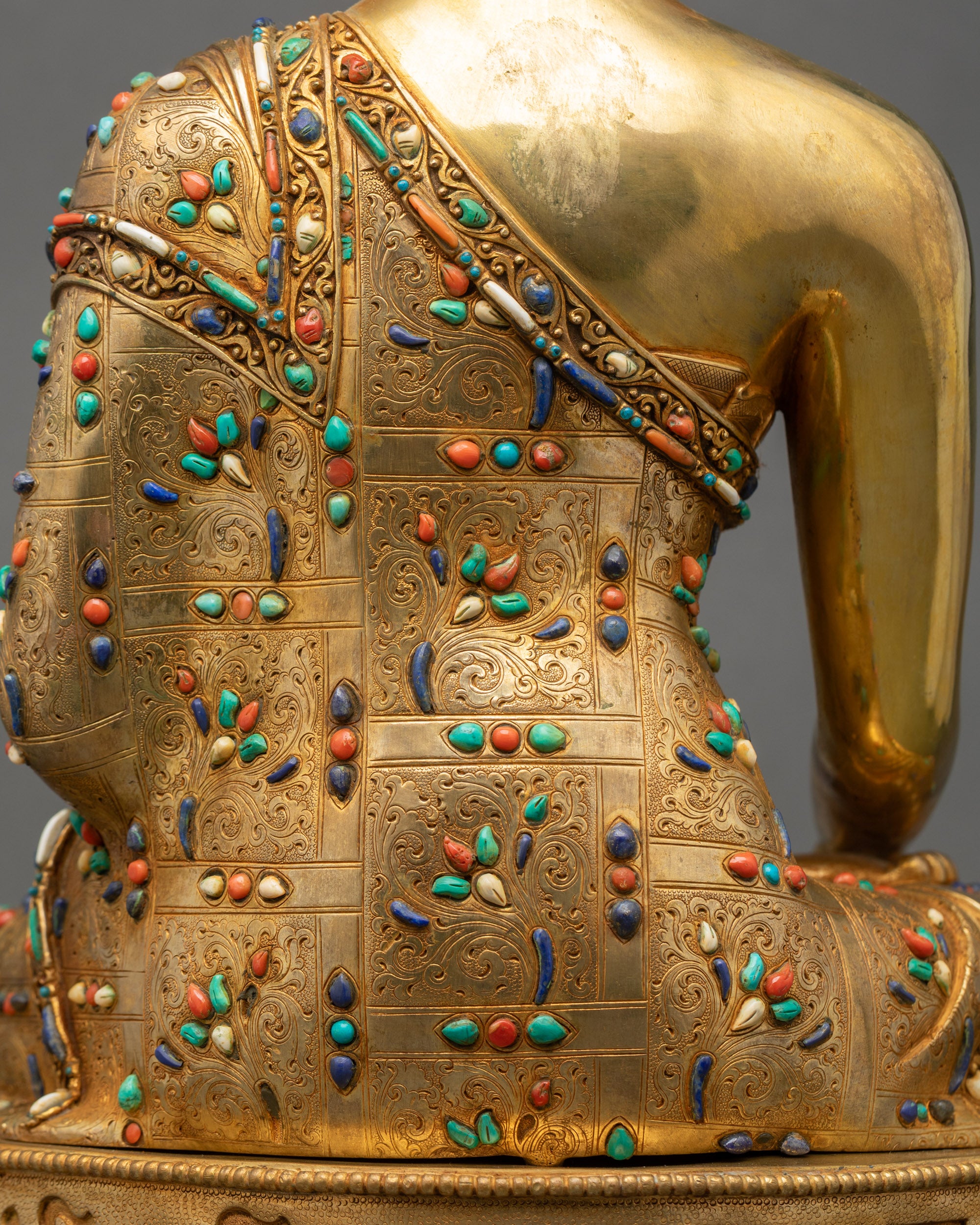 Shakyamuni Buddha Statue | Handcrafted Nepalese Buddhist Artwork