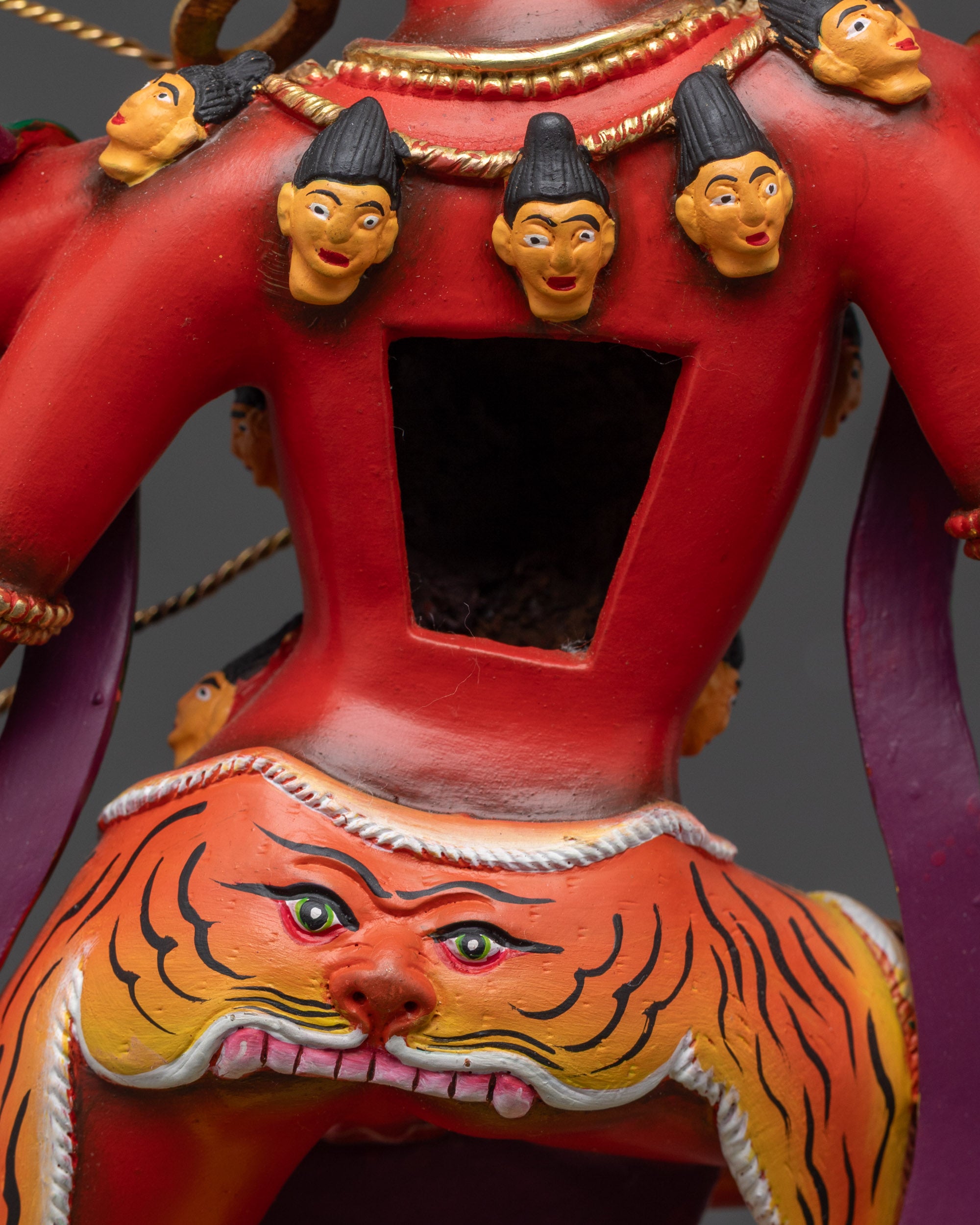 Traditional Red Kurukulla Sculpture | Handmade Goddess of Empowerment