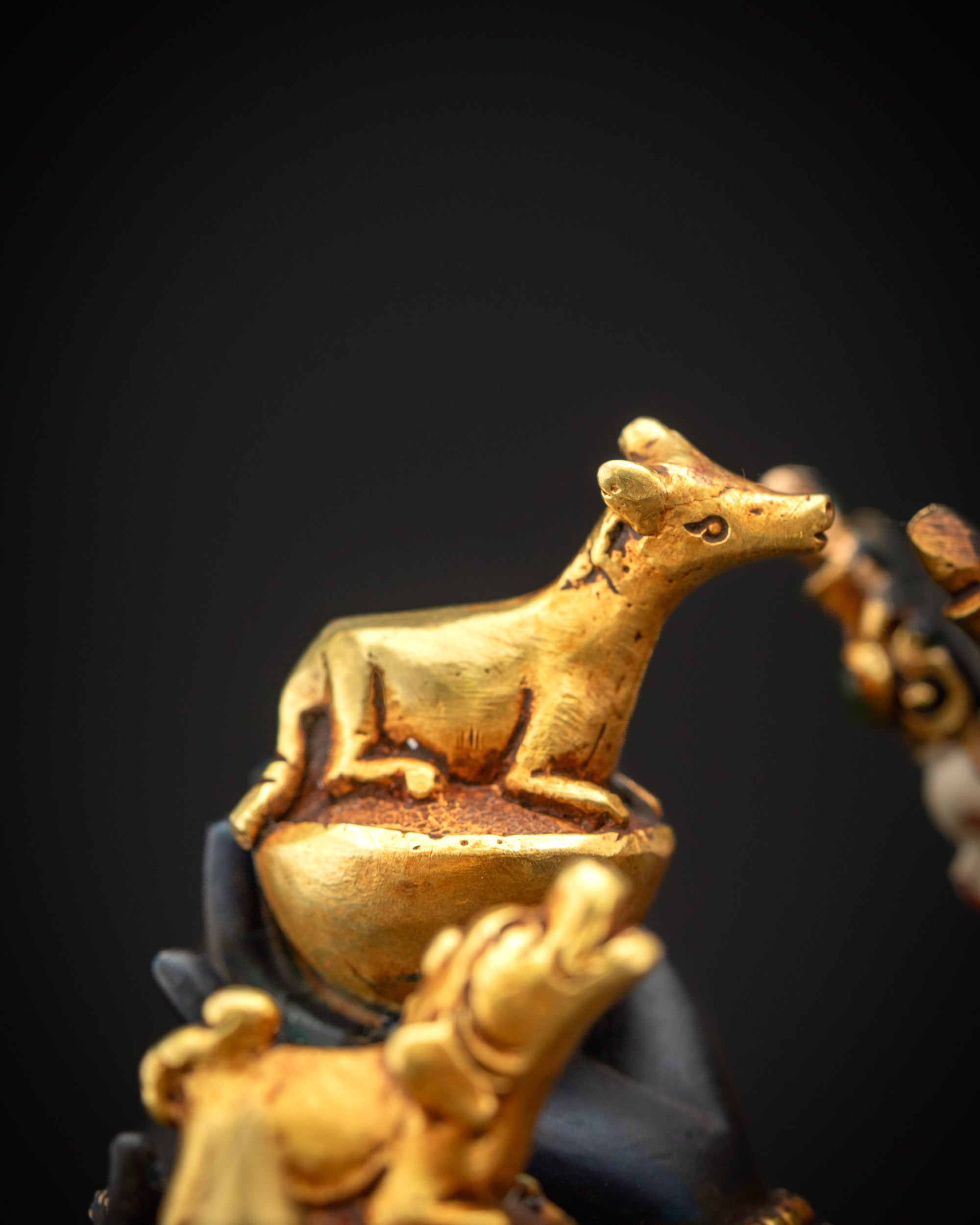 Tantric Hevajra Yab Yum Statue | Sixteen-Armed Vajrayana Yidam