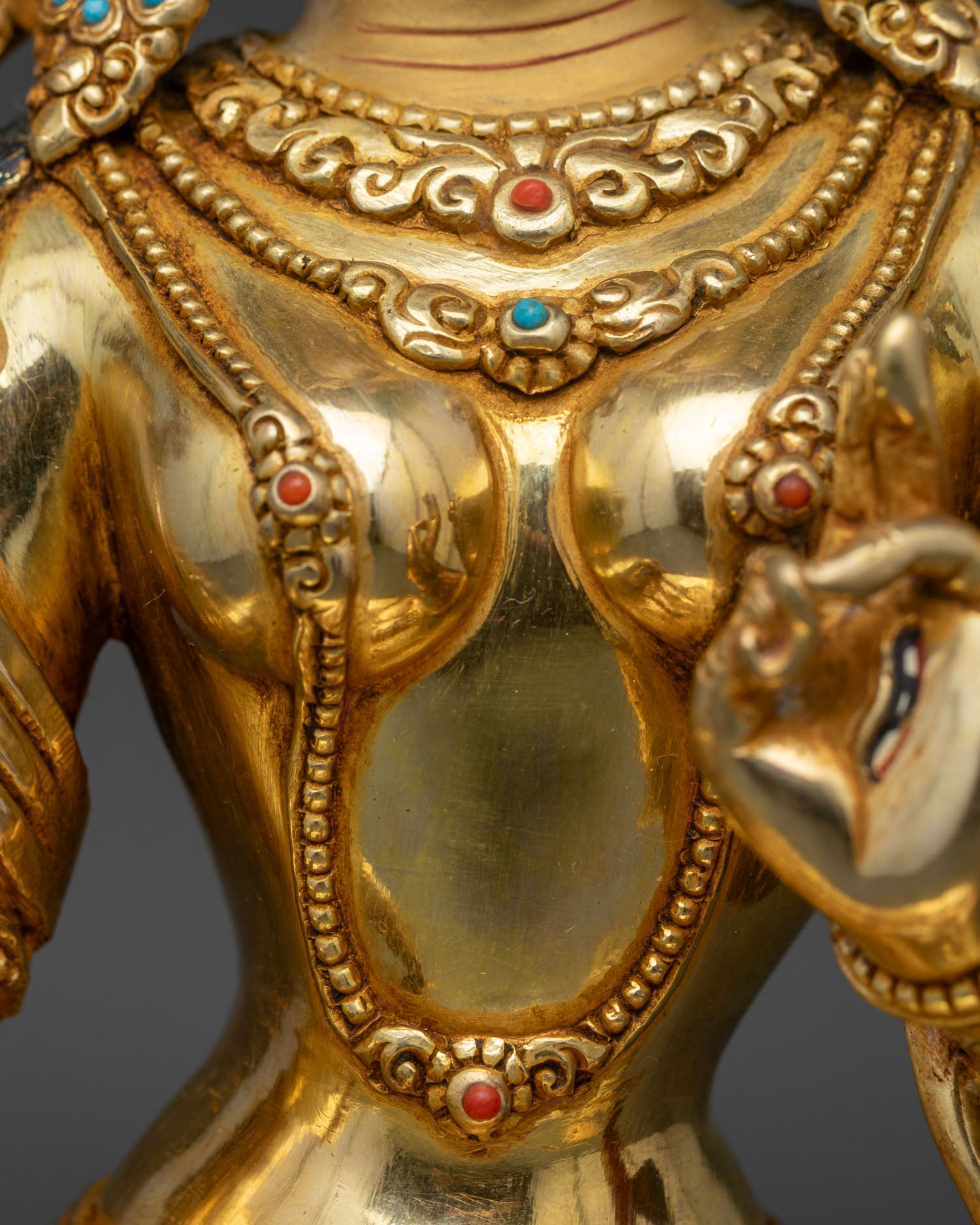 Beautiful White Tara Spiritual Statue | Handmade in Nepal