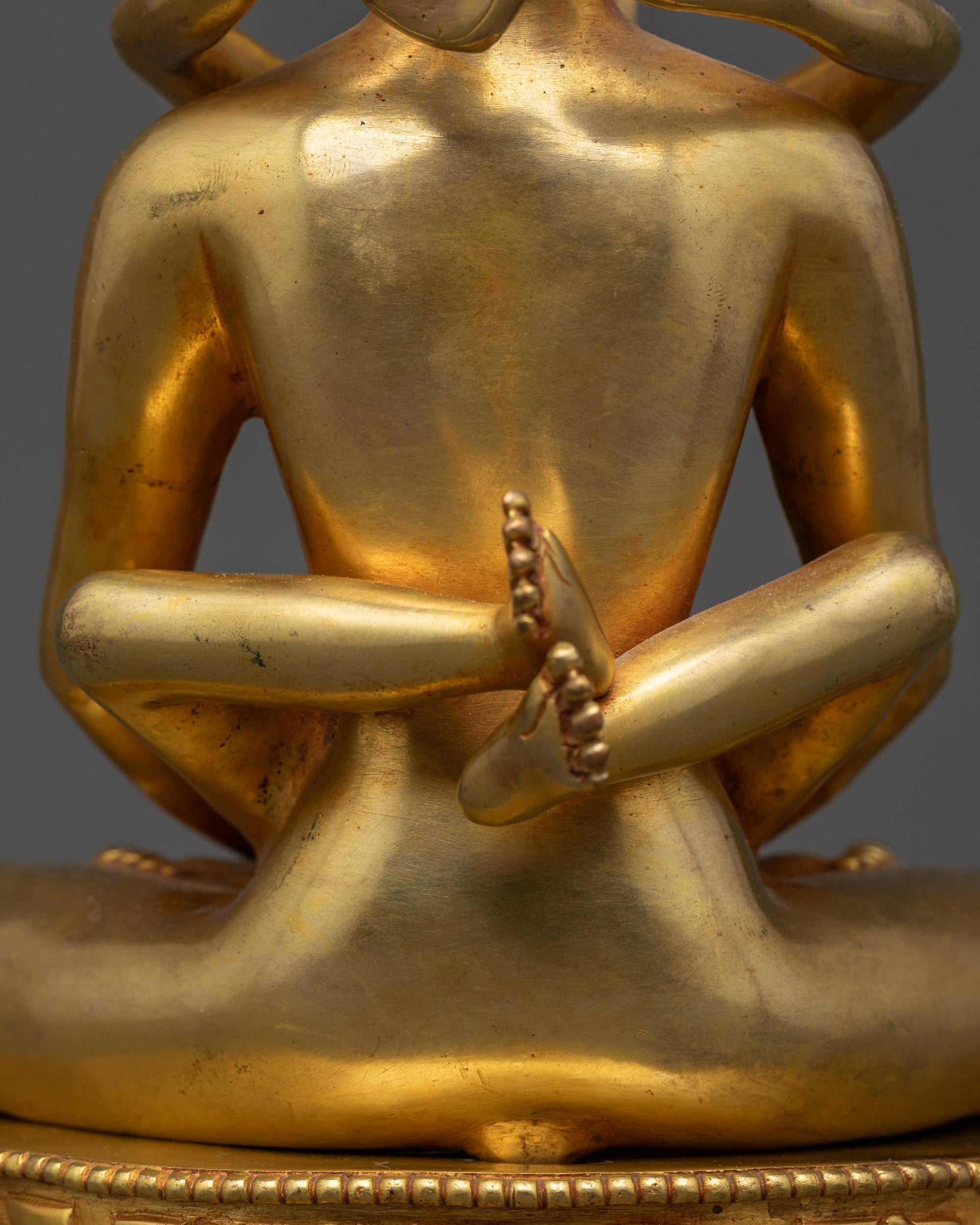 Samantabhadra Yab Yum Statue | Buddhist Artwork for Altar & Rituals