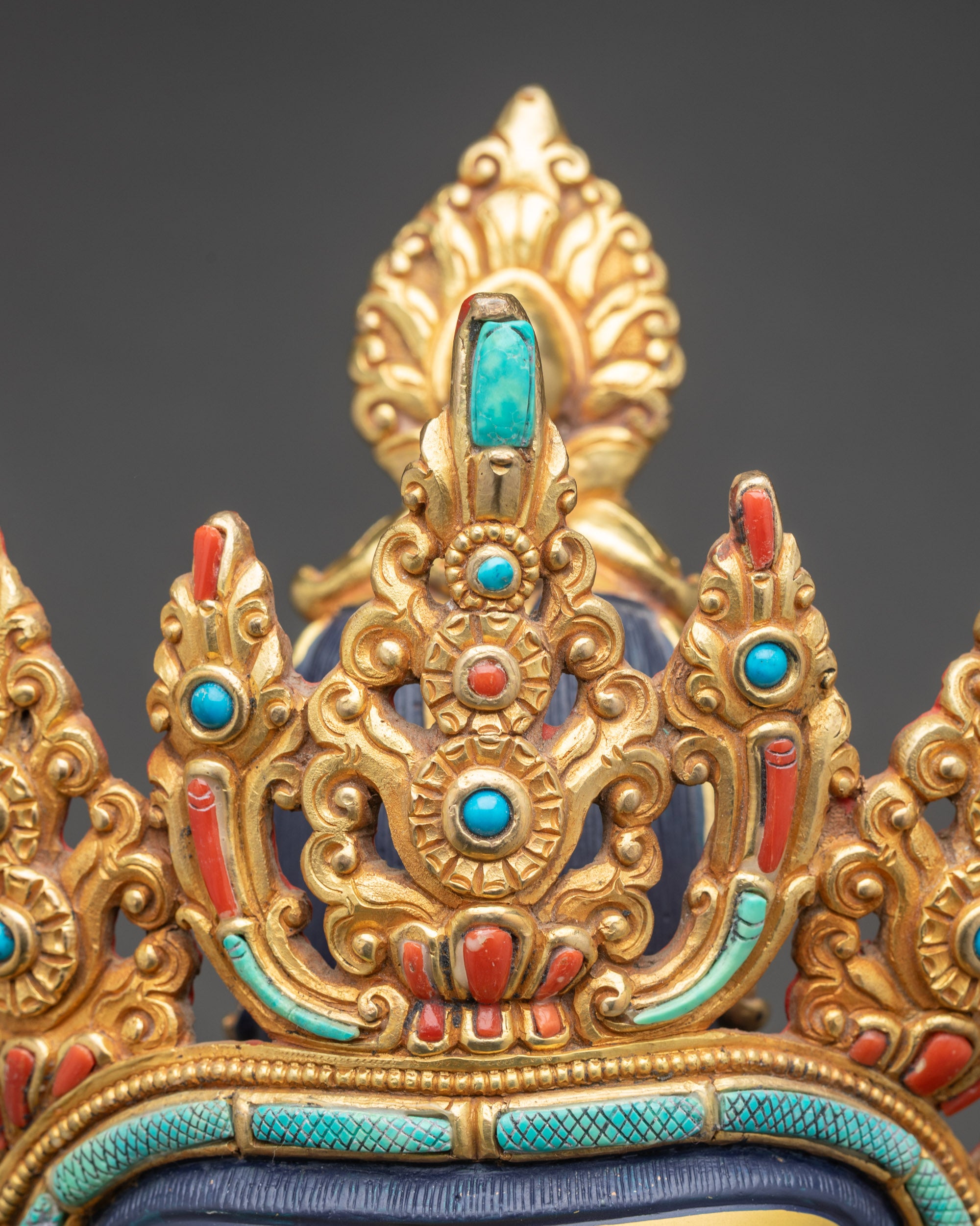 Bodhisattva Lokeshvara Statue | Handcrafted Nepalese Spiritual Artwork