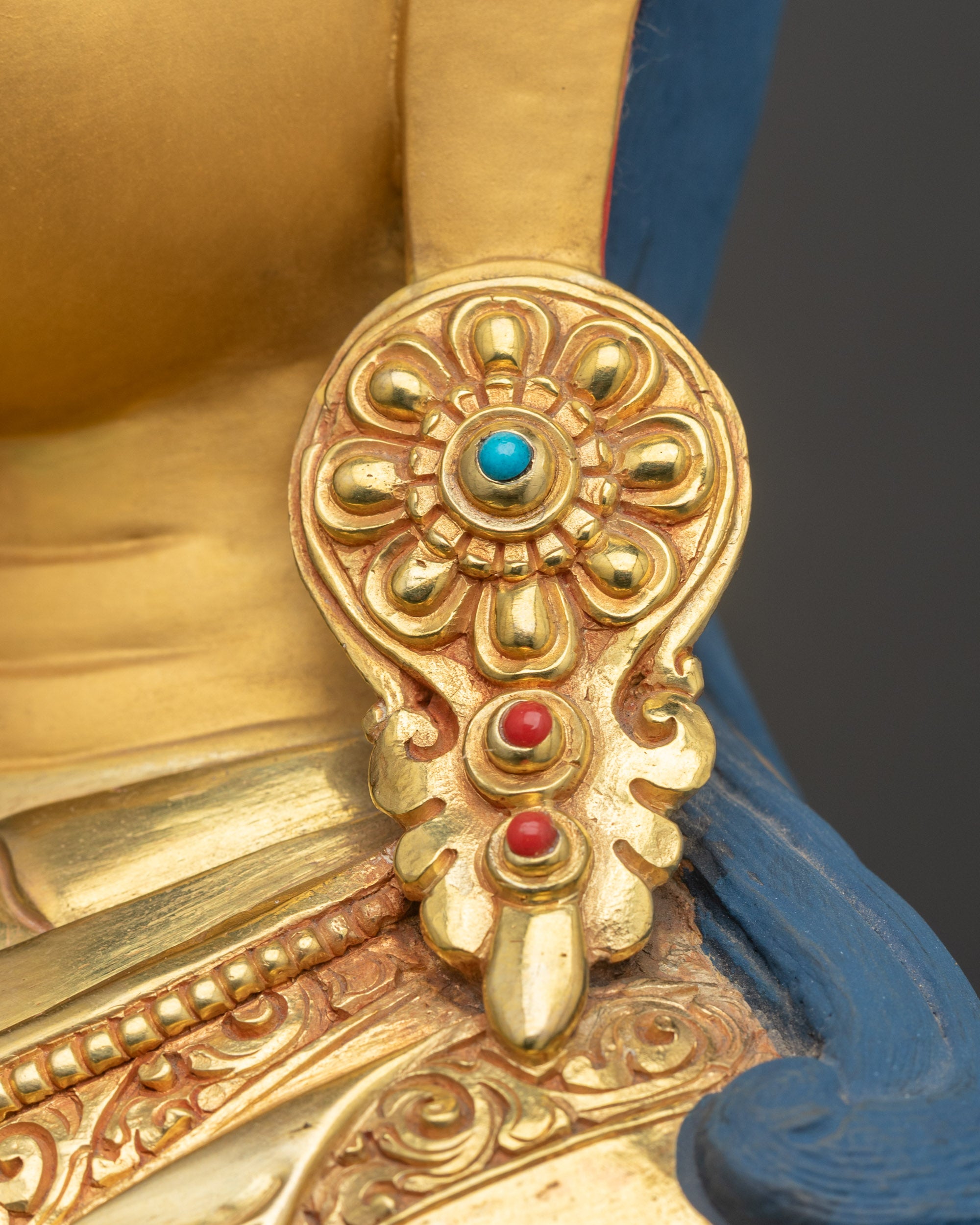 Padmasambhava Figurine | Handmade Guru Idol for Tantric Practices