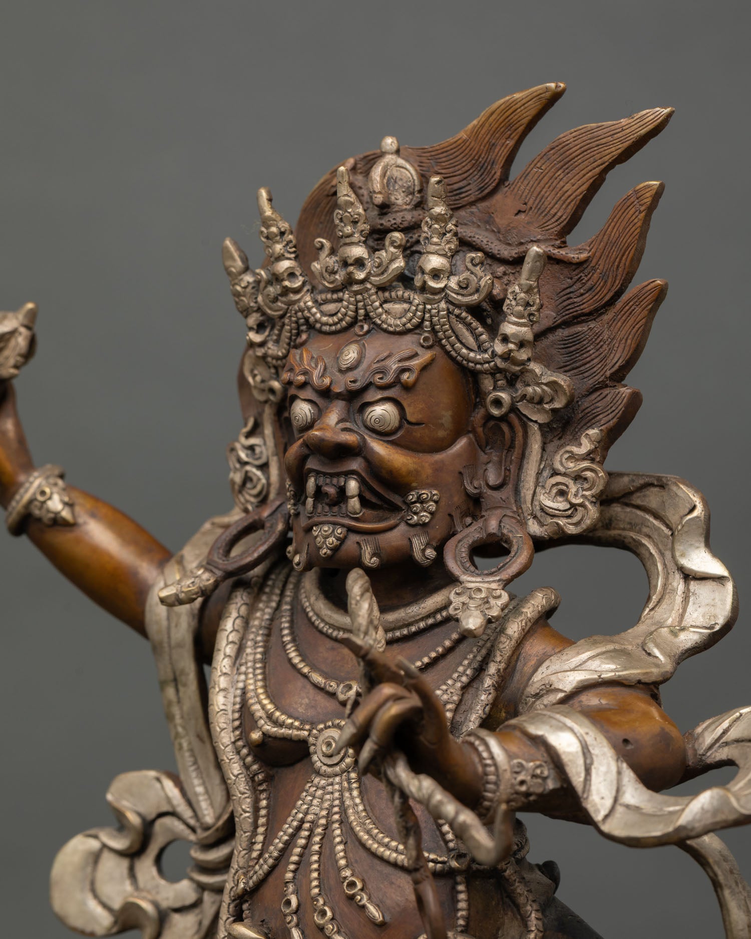 Vajrapani Statue | Sacred Himalayan Protector Sculpture